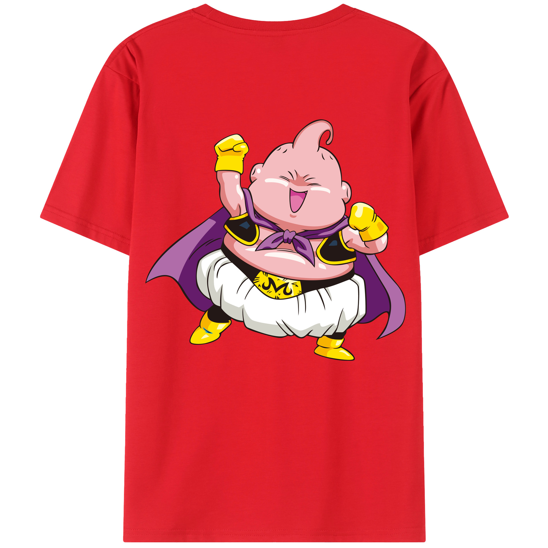 （画像用） ドラゴンボール 魔人ブウ DRAGON BALL Majin Buu レディース半袖Tシャツ(バックプリント)
