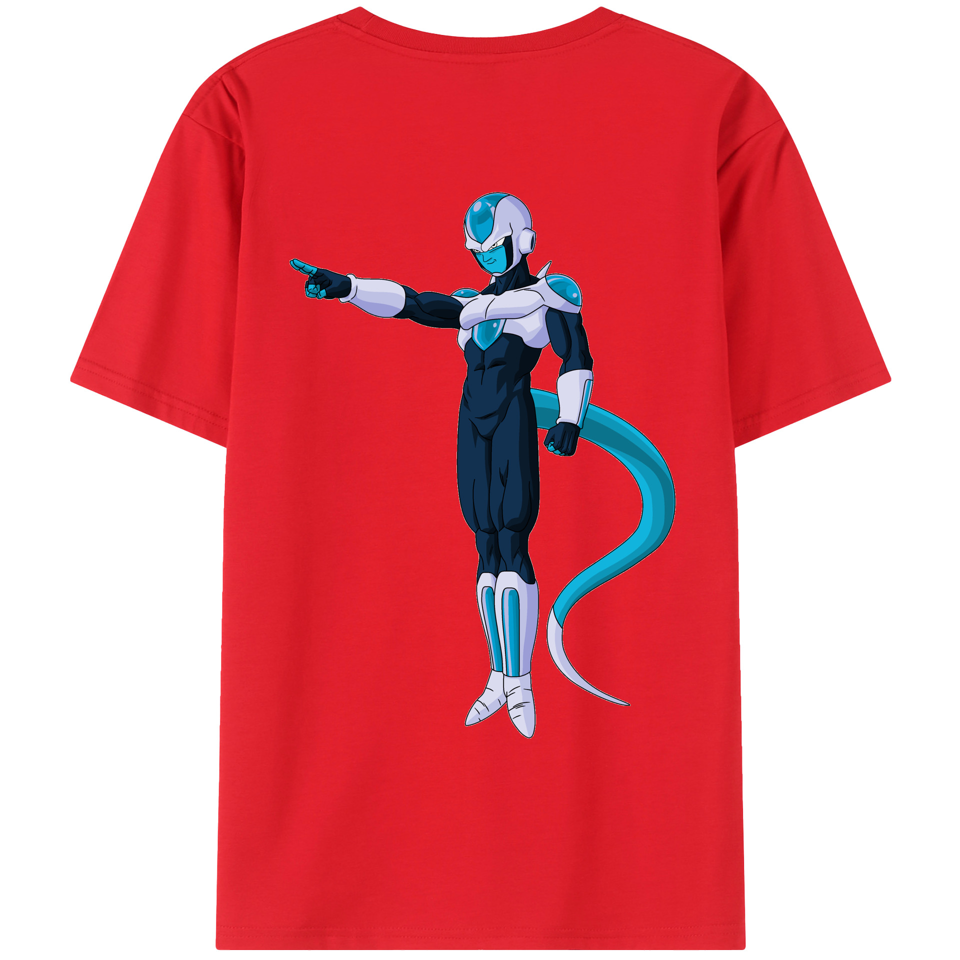 （画像用） ドラゴンボール フリーザ DRAGON BALL Frieza レディース半袖Tシャツ(バックプリント)