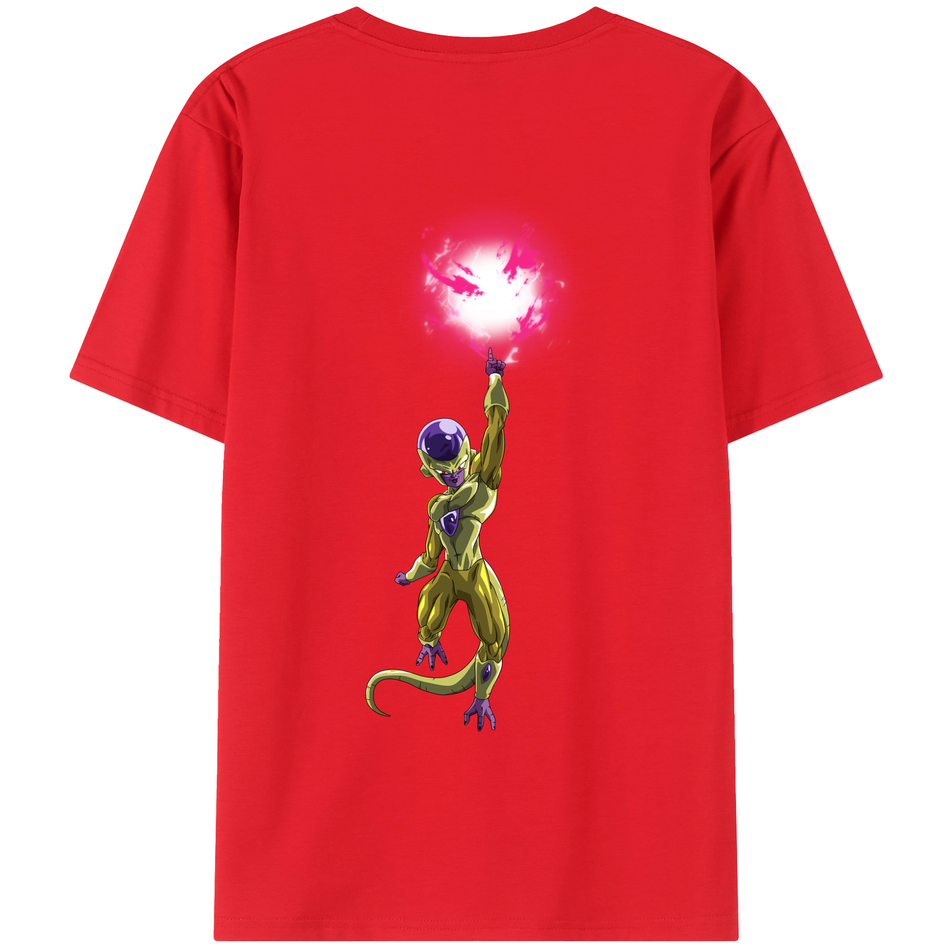 （画像用） ドラゴンボール フリーザ DRAGON BALL Frieza レディース半袖Tシャツ(バックプリント)