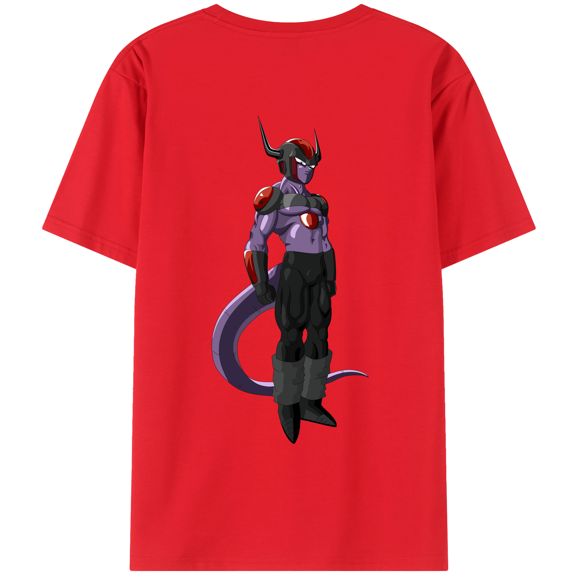 （画像用） ドラゴンボール フリーザ DRAGON BALL Frieza レディース半袖Tシャツ(バックプリント)