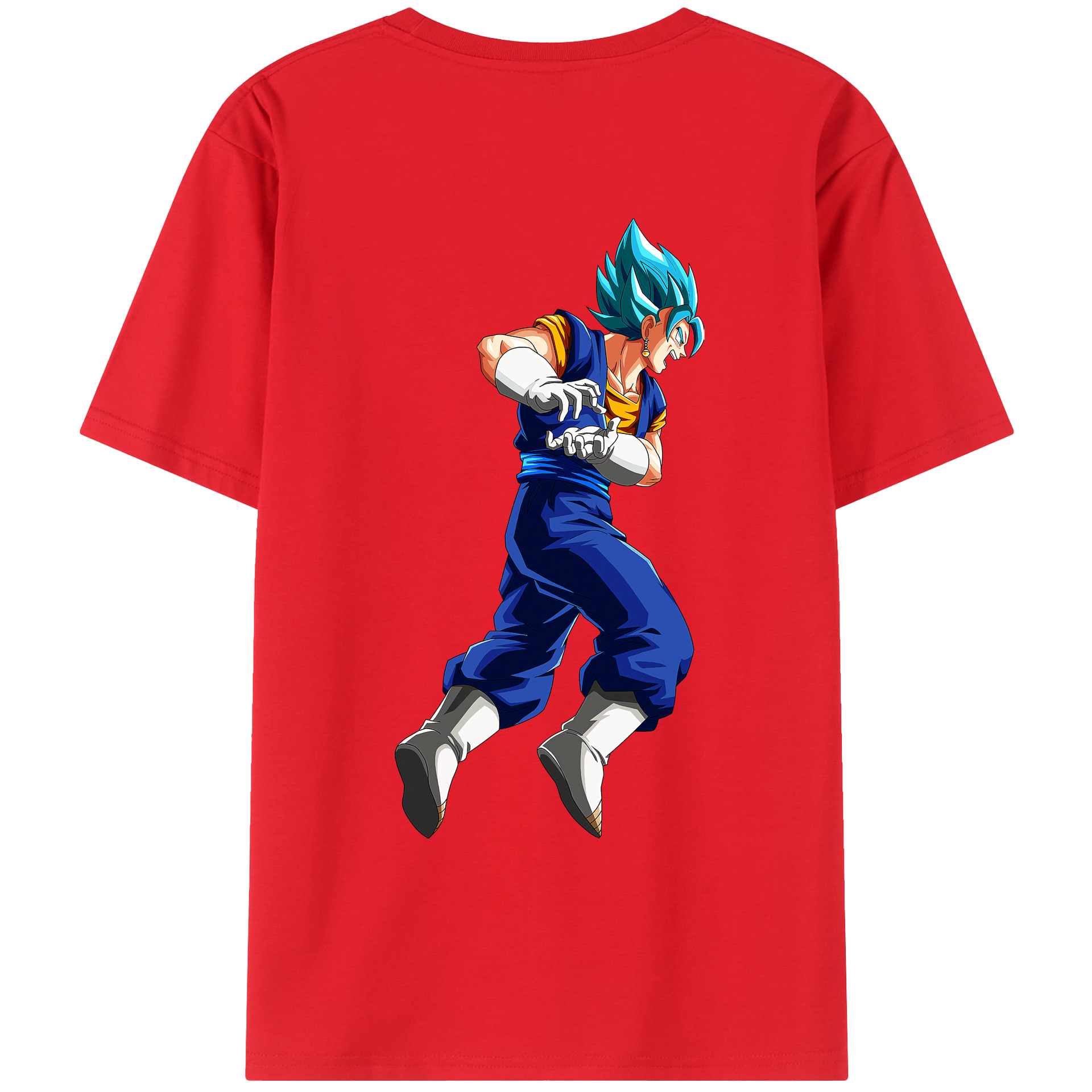 （画像用） ドラゴンボール ベジット DRAGON BALL Vegetto レディース半袖Tシャツ(バックプリント)