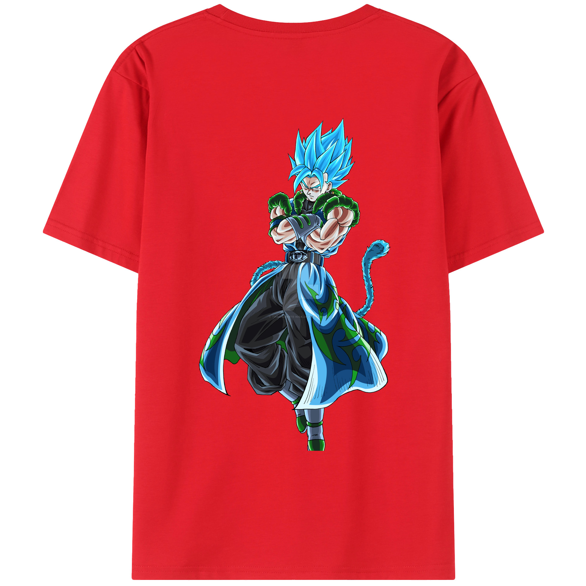（画像用） ドラゴンボール ベジット DRAGON BALL Vegetto レディース半袖Tシャツ(バックプリント)