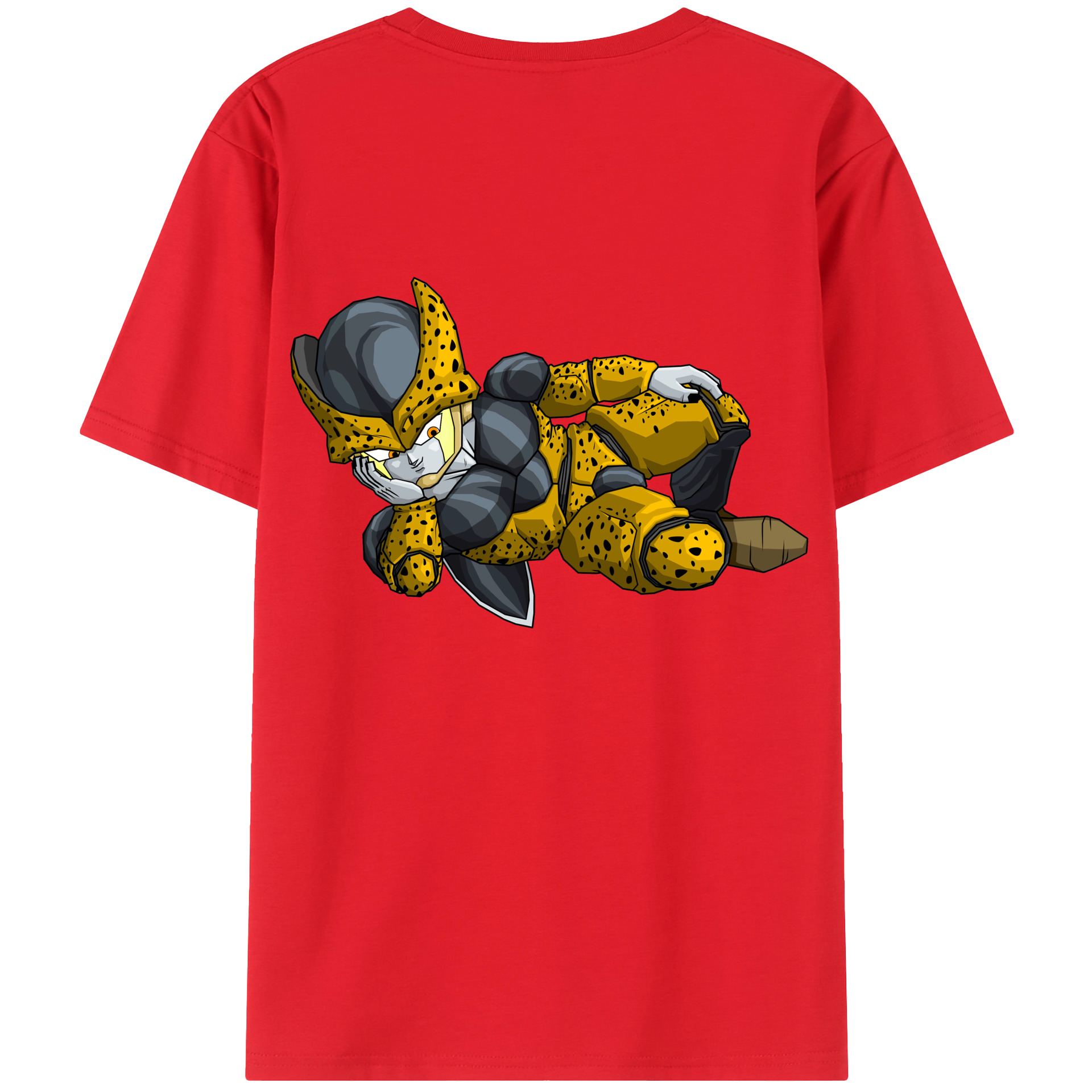 （画像用） ドラゴンボール セル DRAGON BALL Cell レディース半袖Tシャツ(バックプリント)