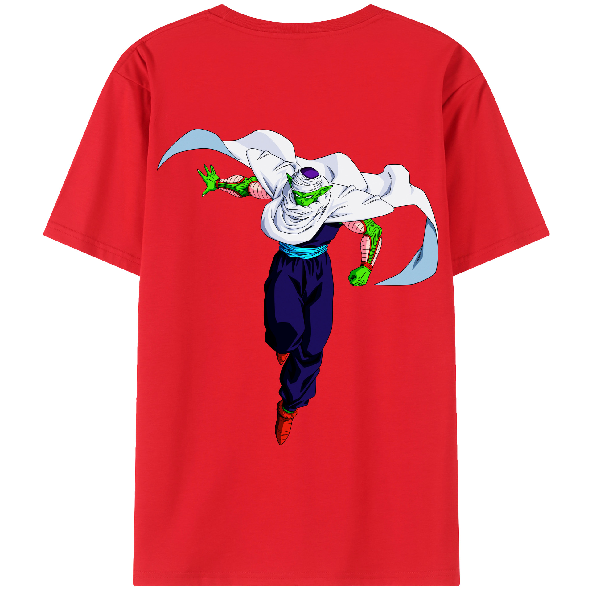 （画像用） ドラゴンボール ピッコロ DRAGON BALL Piccolo レディース半袖Tシャツ(バックプリント)
