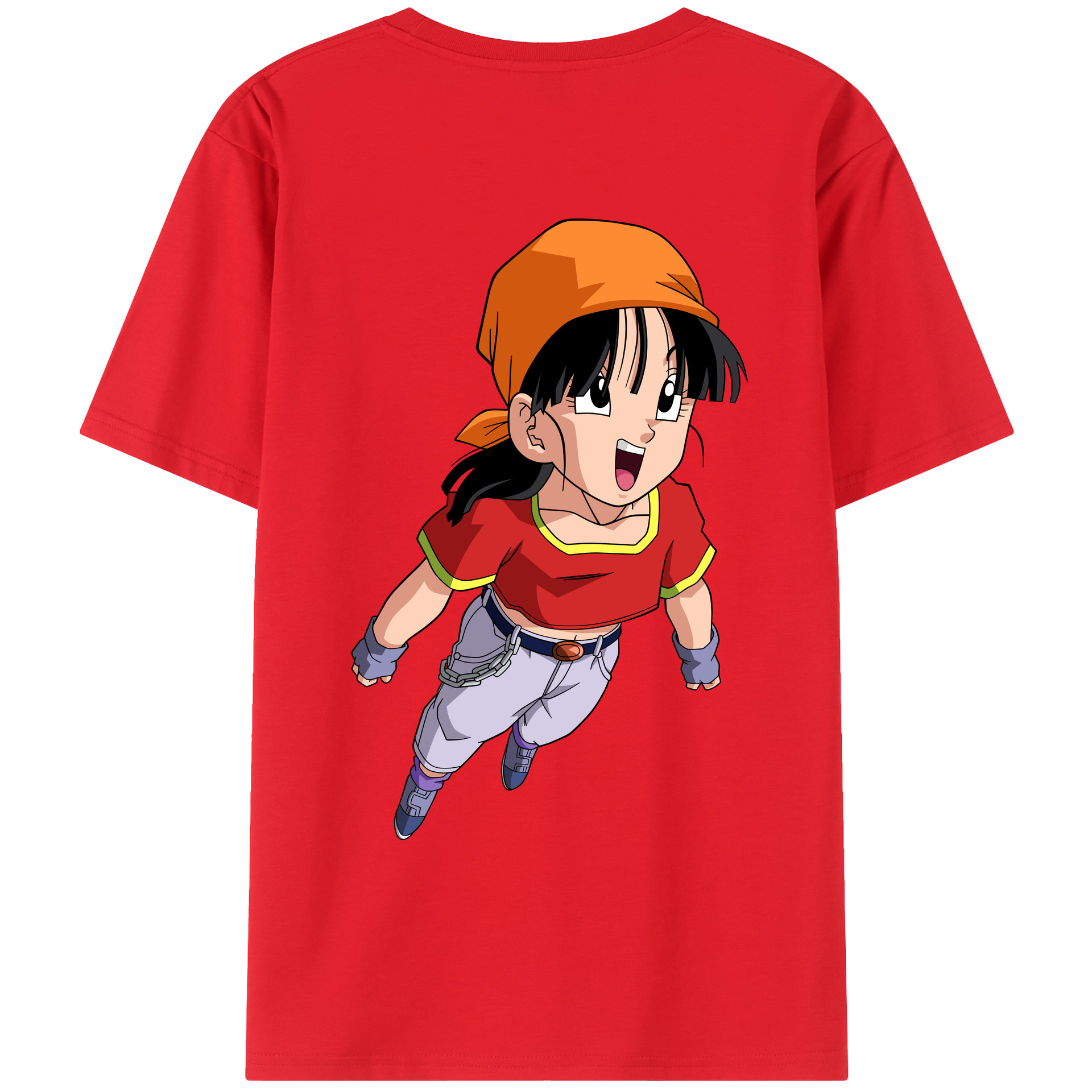 （画像用） ドラゴンボール パン DRAGON BALL Pan レディース半袖Tシャツ(バックプリント)