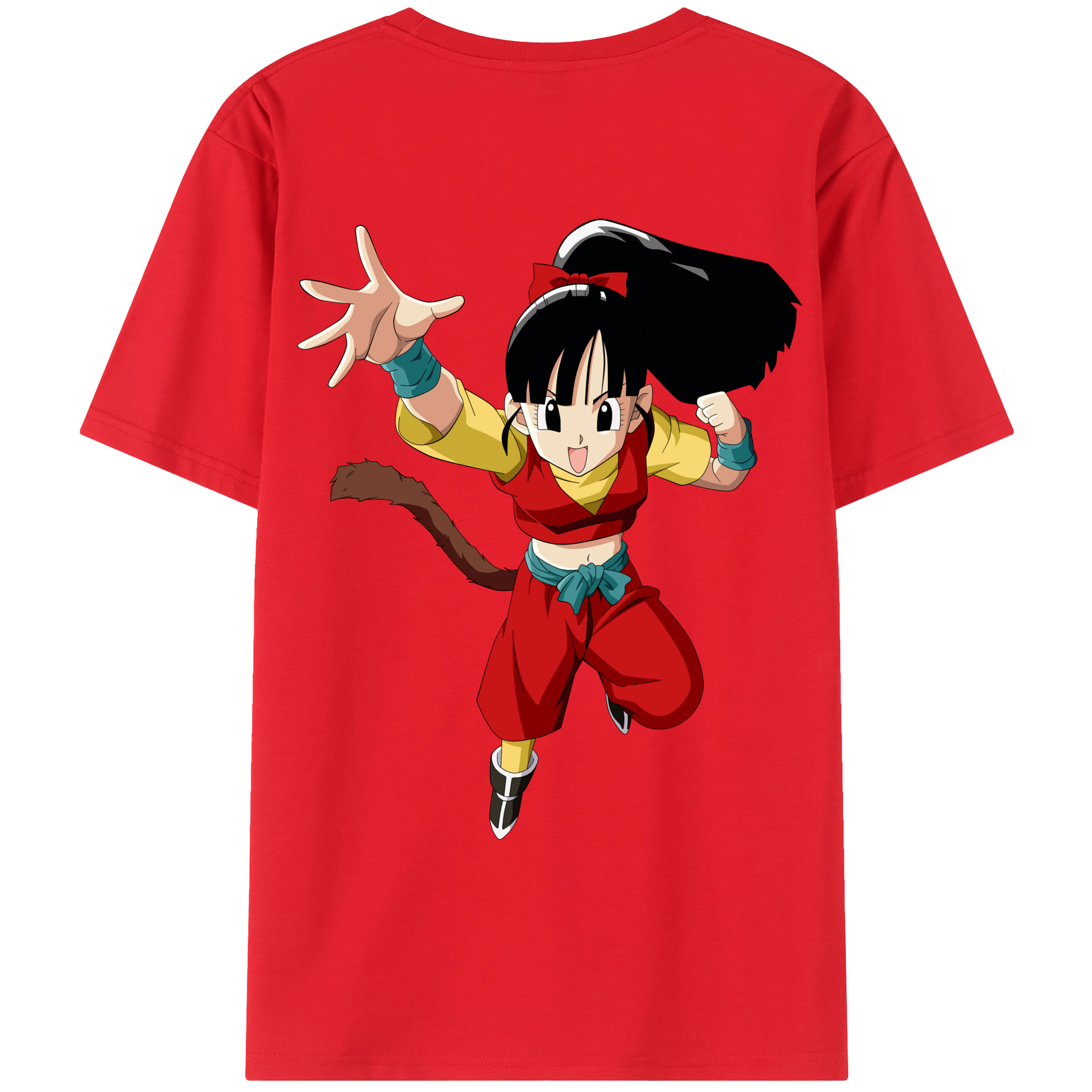 （画像用） ドラゴンボール パン DRAGON BALL Pan レディース半袖Tシャツ(バックプリント)