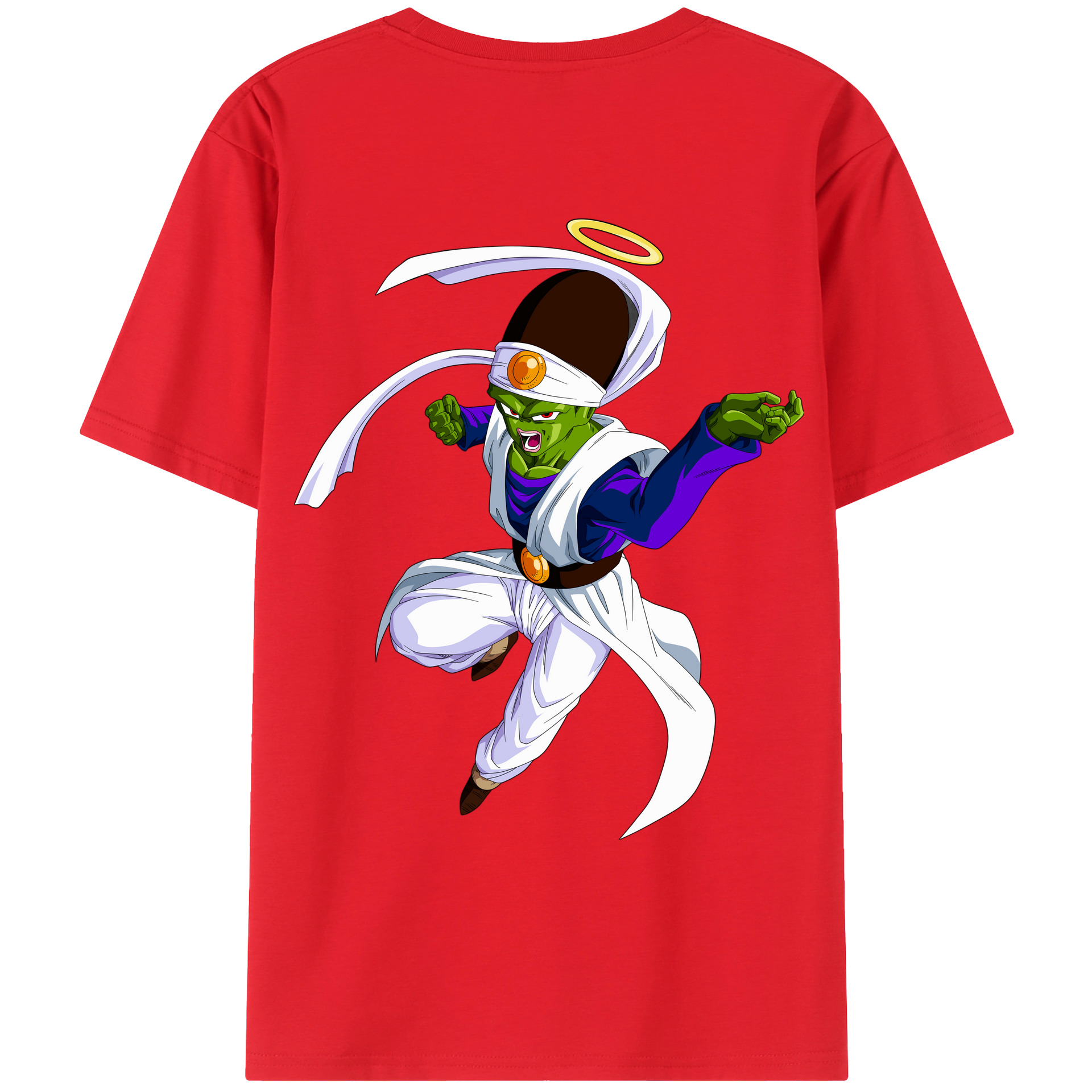 （画像用） ドラゴンボール パイクーハン DRAGON BALL Pikkon レディース半袖Tシャツ(バックプリント)