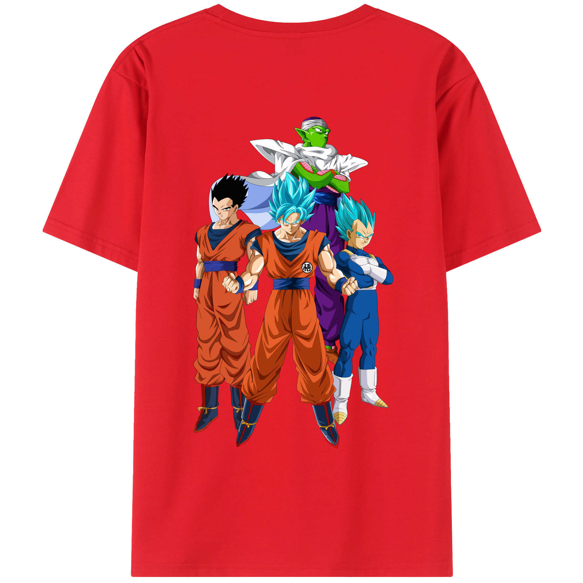 （画像用） ドラゴンボール DRAGON BALL レディース半袖Tシャツ(バックプリント)
