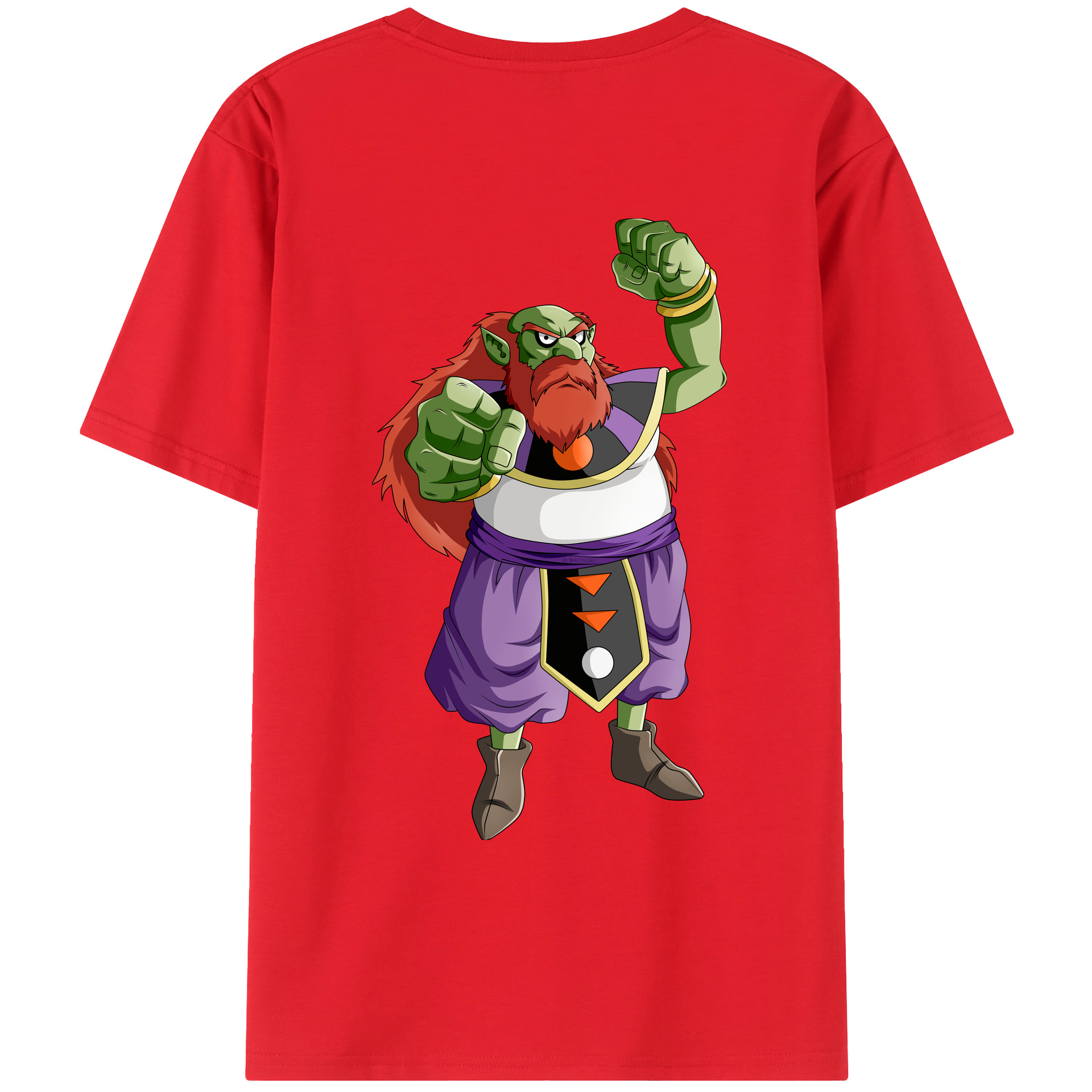（画像用） ドラゴンボール DRAGON BALL レディース半袖Tシャツ(バックプリント)