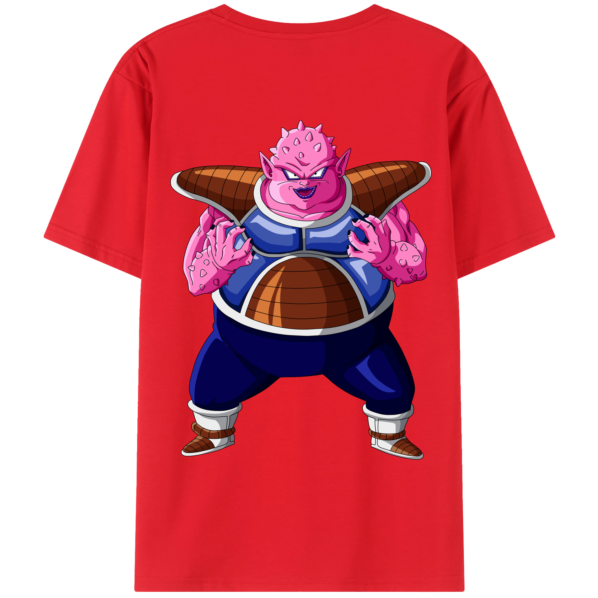 （画像用） ドラゴンボール DRAGON BALL レディース半袖Tシャツ(バックプリント)