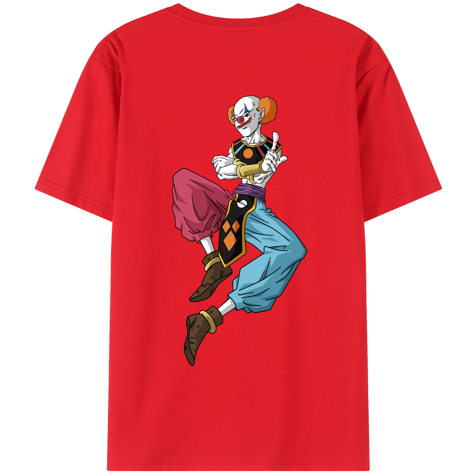 （画像用） ドラゴンボール DRAGON BALL レディース半袖Tシャツ(バックプリント)