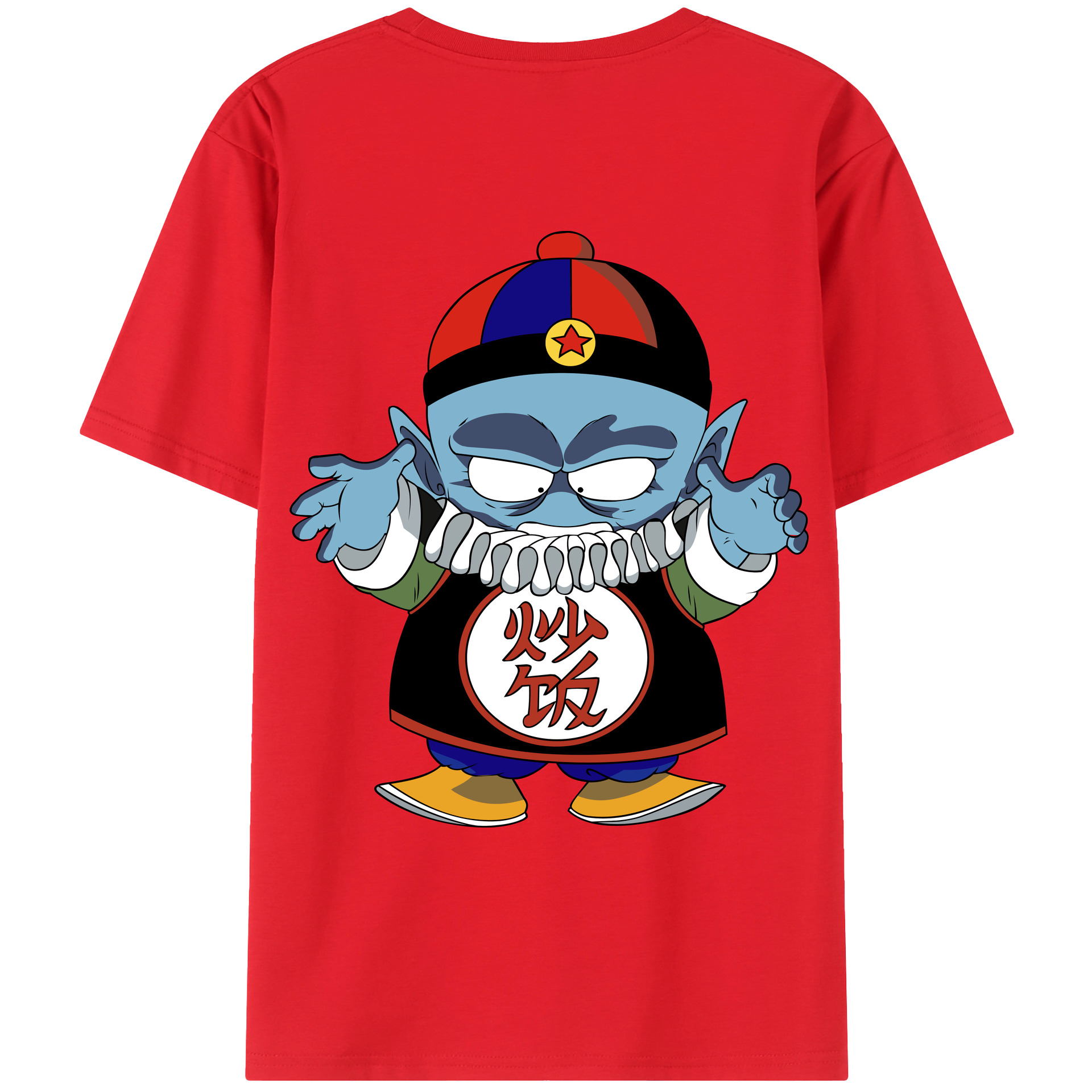 （画像用） ドラゴンボール DRAGON BALL レディース半袖Tシャツ(バックプリント)