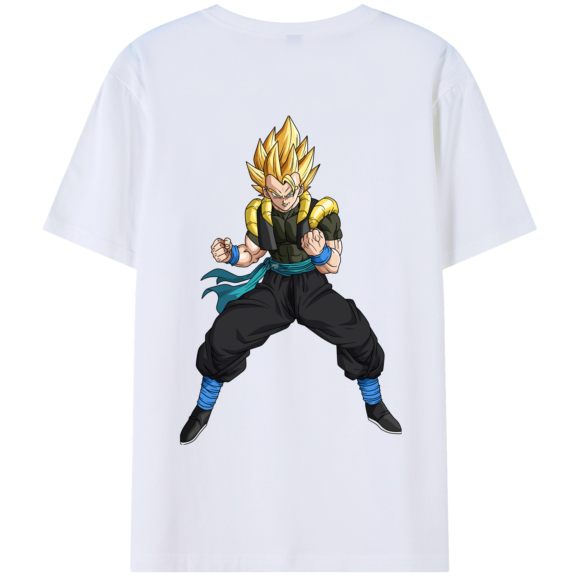 （画像用） ドラゴンボール ベジータ四世（Bejīta Yonsei）DRAGON BALL Vegeta IV レディース半袖Tシャツ(バックプリント)