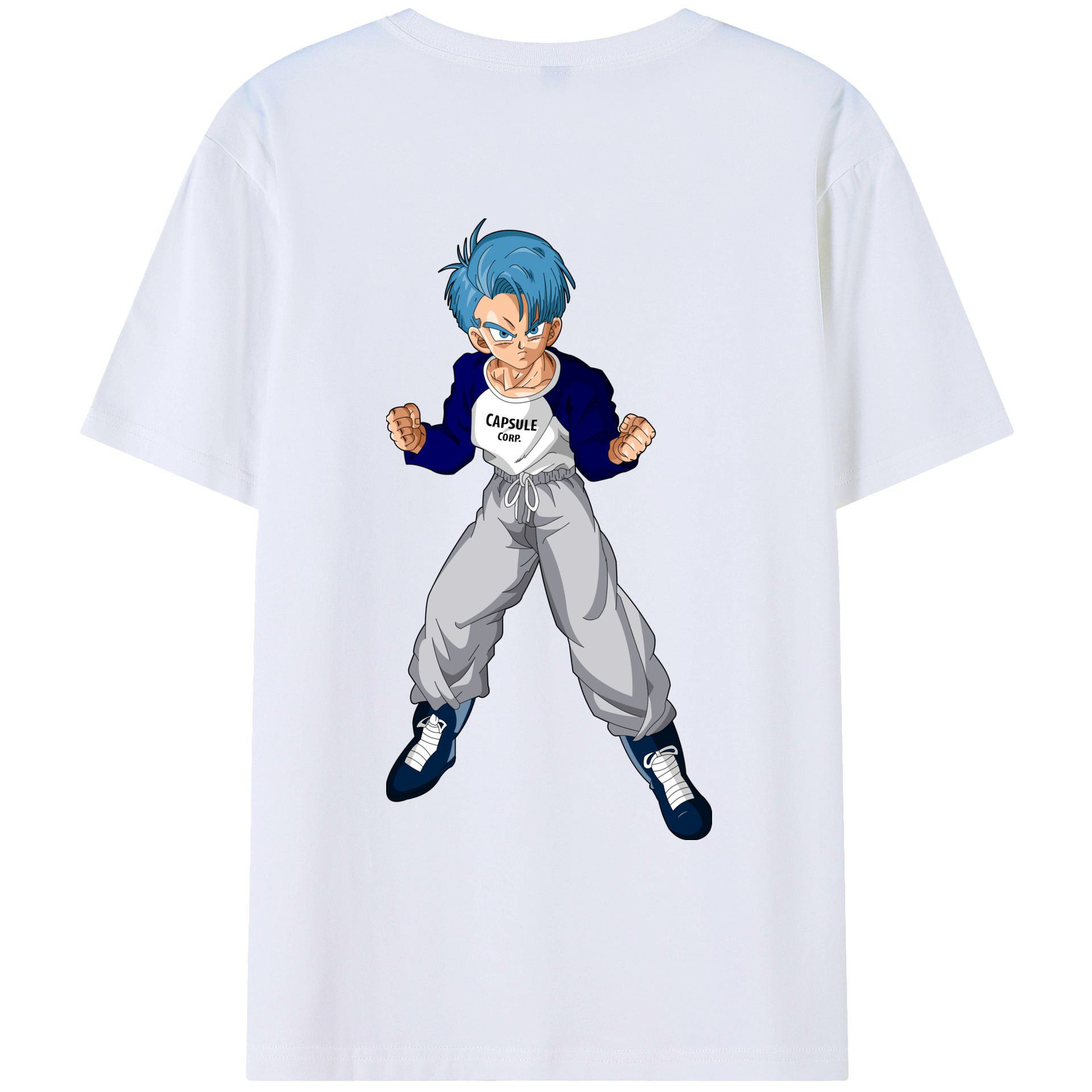 （画像用） ドラゴンボール DRAGON BALL レディース半袖Tシャツ(バックプリント)
