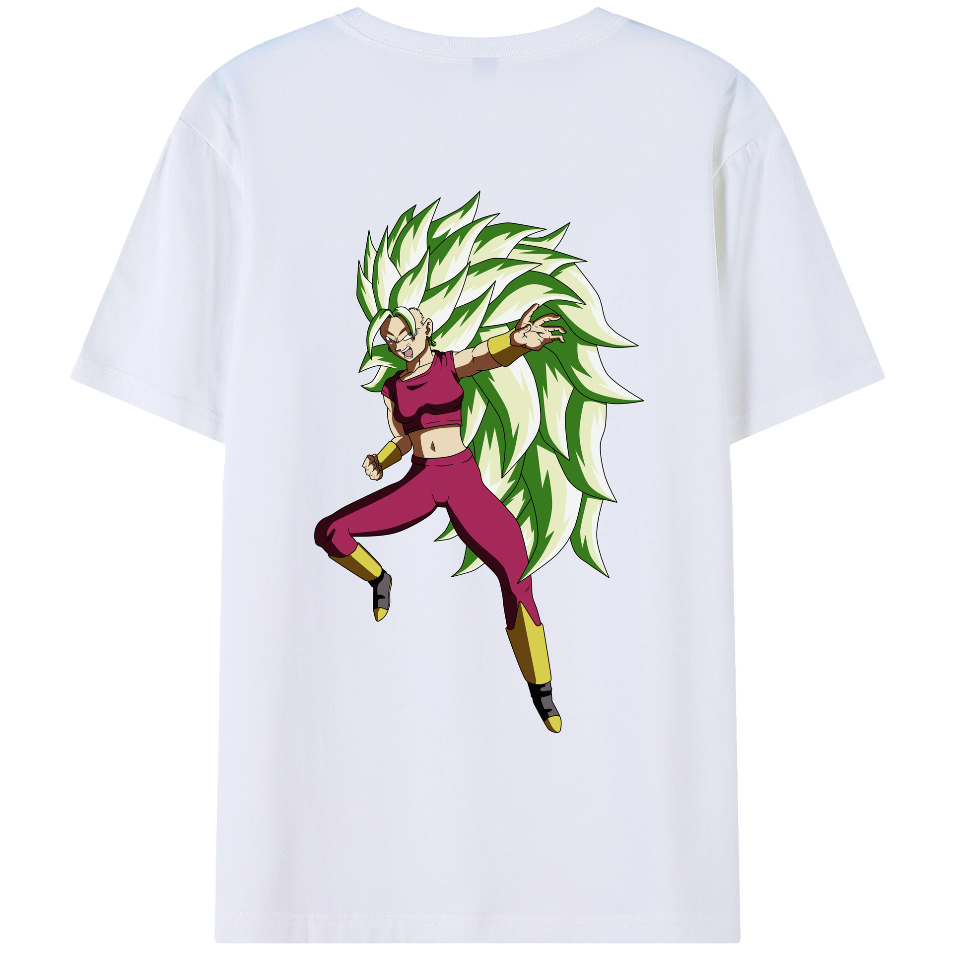 （画像用） ドラゴンボール DRAGON BALL レディース半袖Tシャツ(バックプリント)