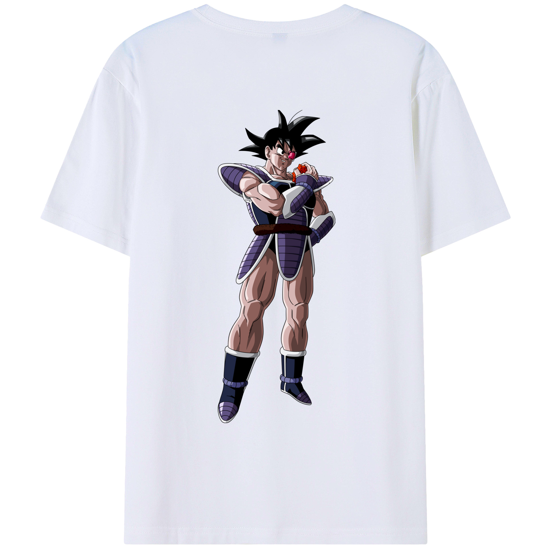 （画像用） ドラゴンボール 孫悟空（そん ごくう）Son Goku カカロット DRAGON BALL Kakarotto レディース半袖Tシャツ(バックプリント)