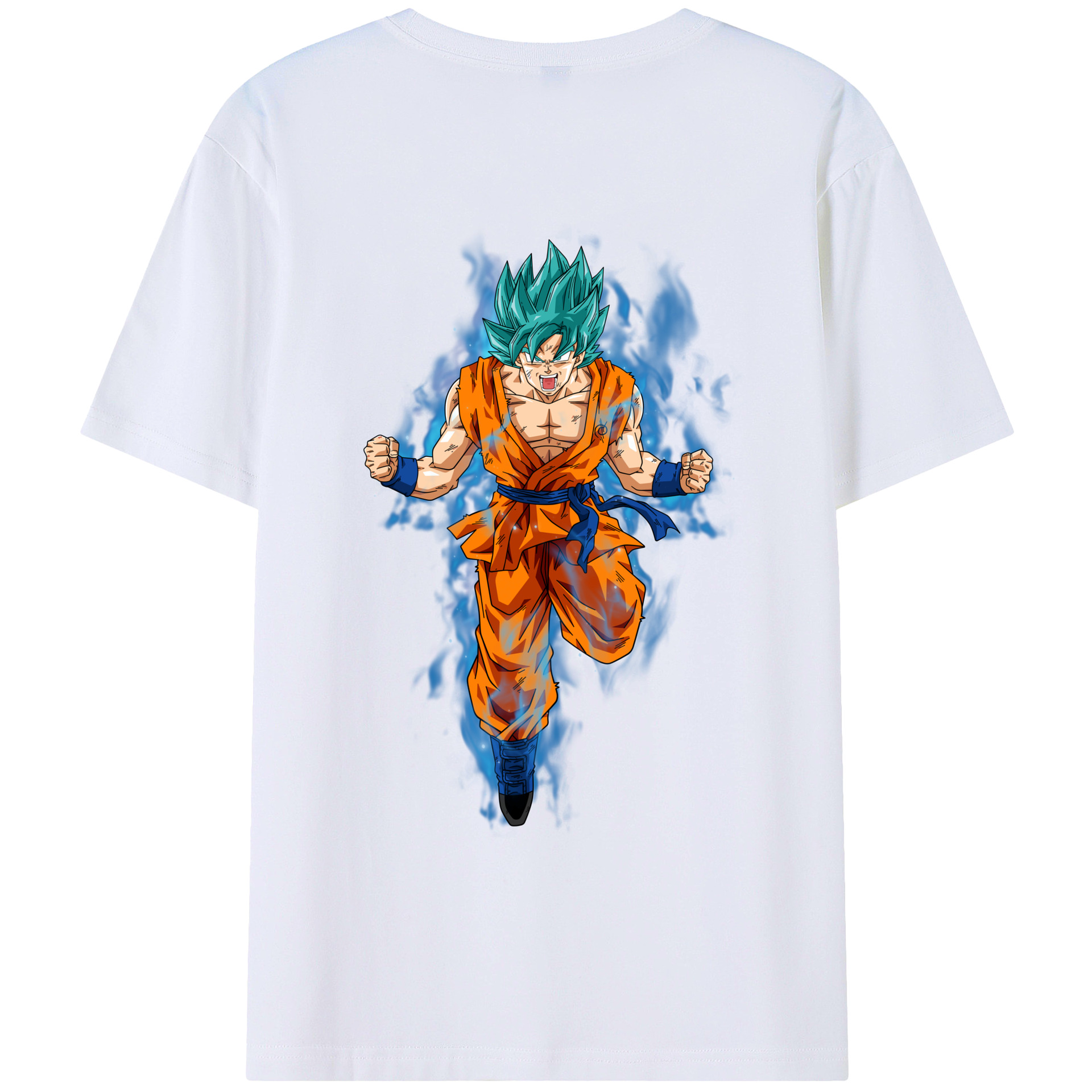 （画像用） ドラゴンボール 孫 悟飯（そんごはん）DRAGON BALL Son Gohan レディース半袖Tシャツ(バックプリント)