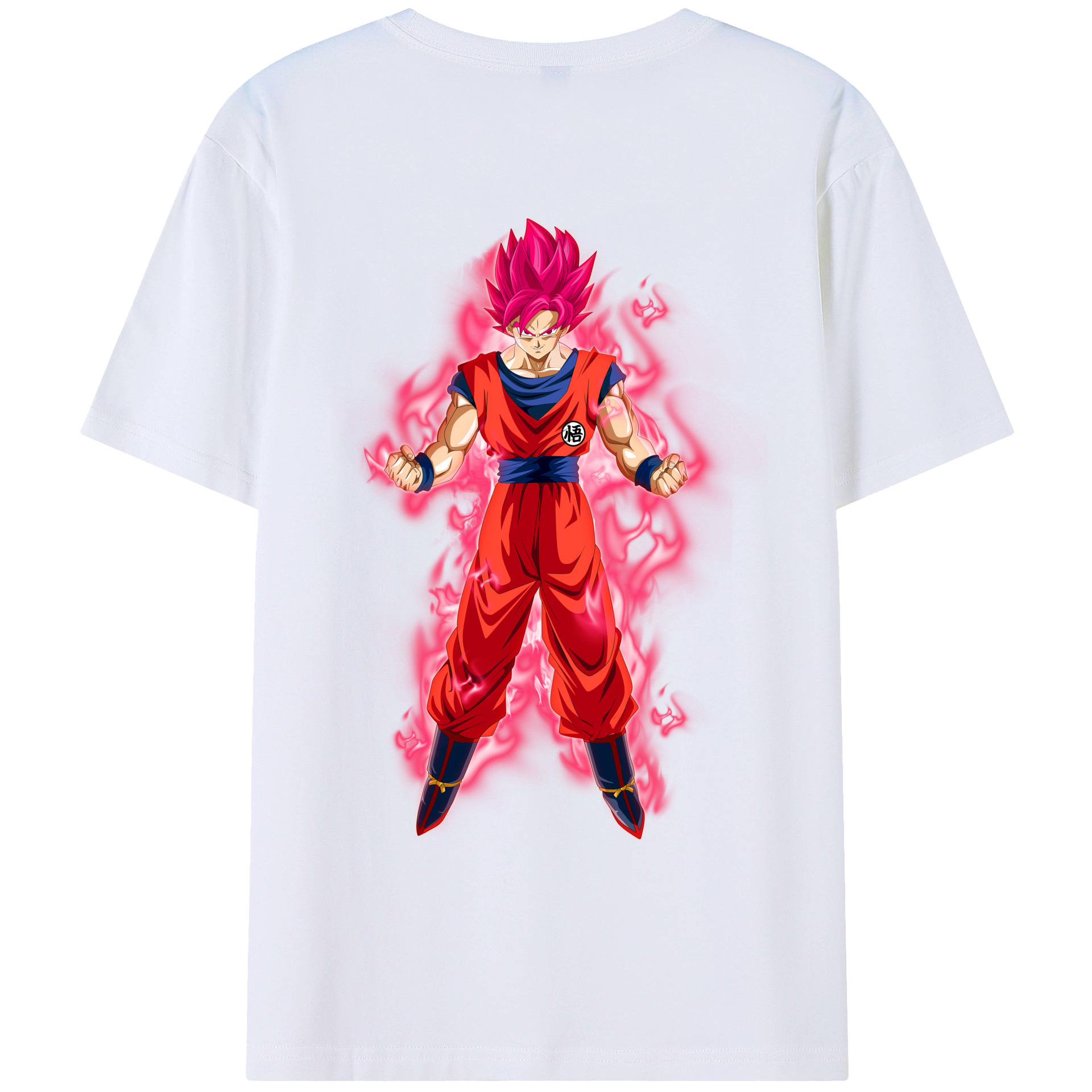 （画像用） ドラゴンボール 孫 悟飯（そんごはん）DRAGON BALL Son Gohan レディース半袖Tシャツ(バックプリント)