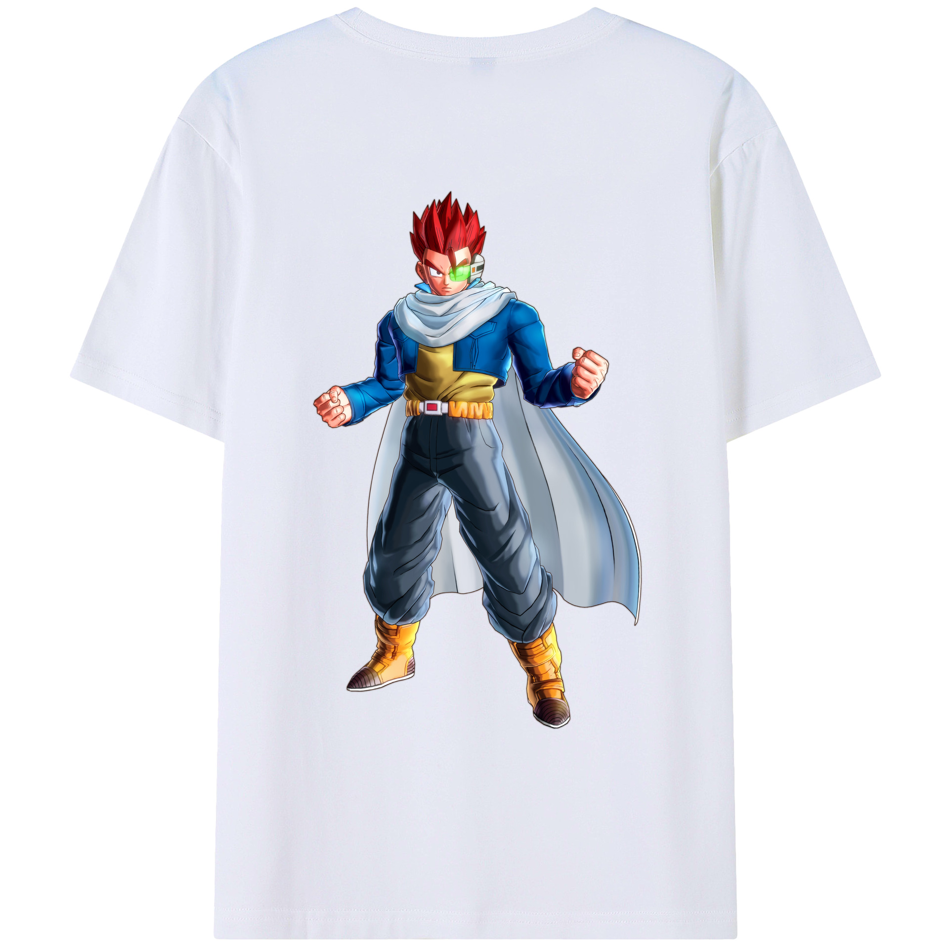 （画像用） ドラゴンボール 孫 悟飯（そんごはん）DRAGON BALL Son Gohan レディース半袖Tシャツ(バックプリント)
