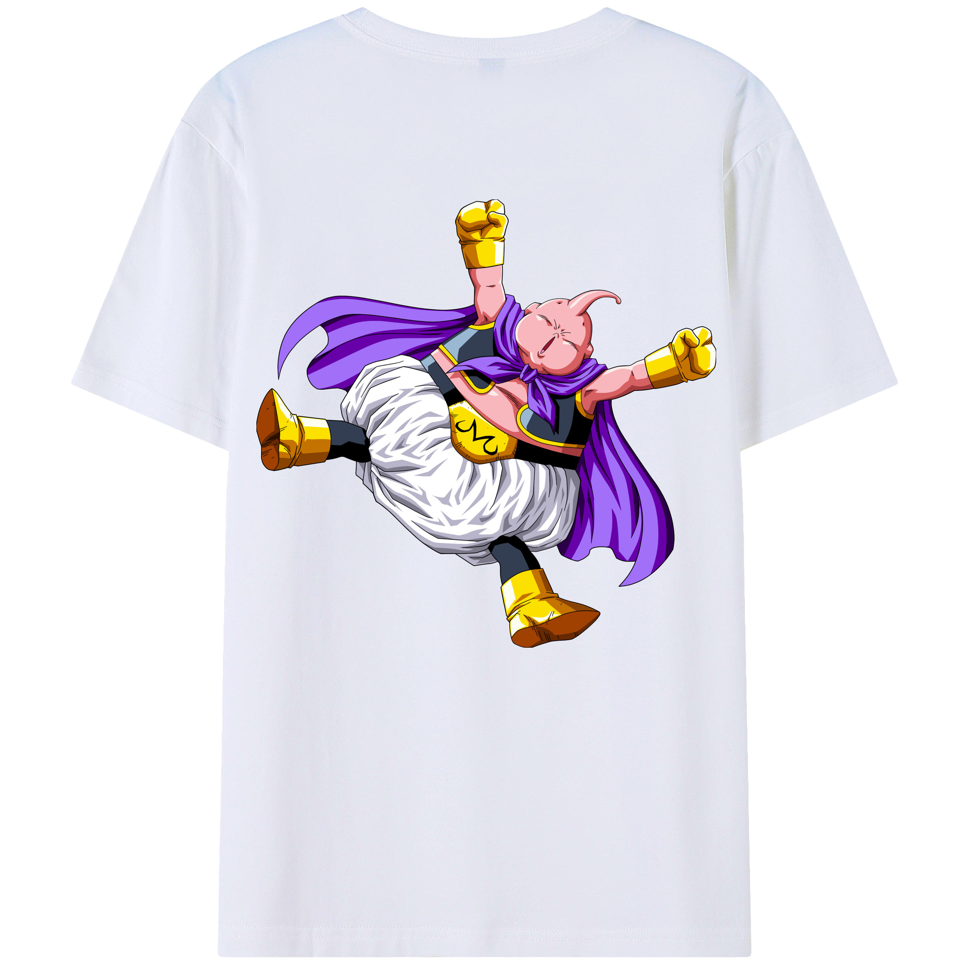 （画像用） ドラゴンボール 魔人ブウ DRAGON BALL Majin Buu レディース半袖Tシャツ(バックプリント)