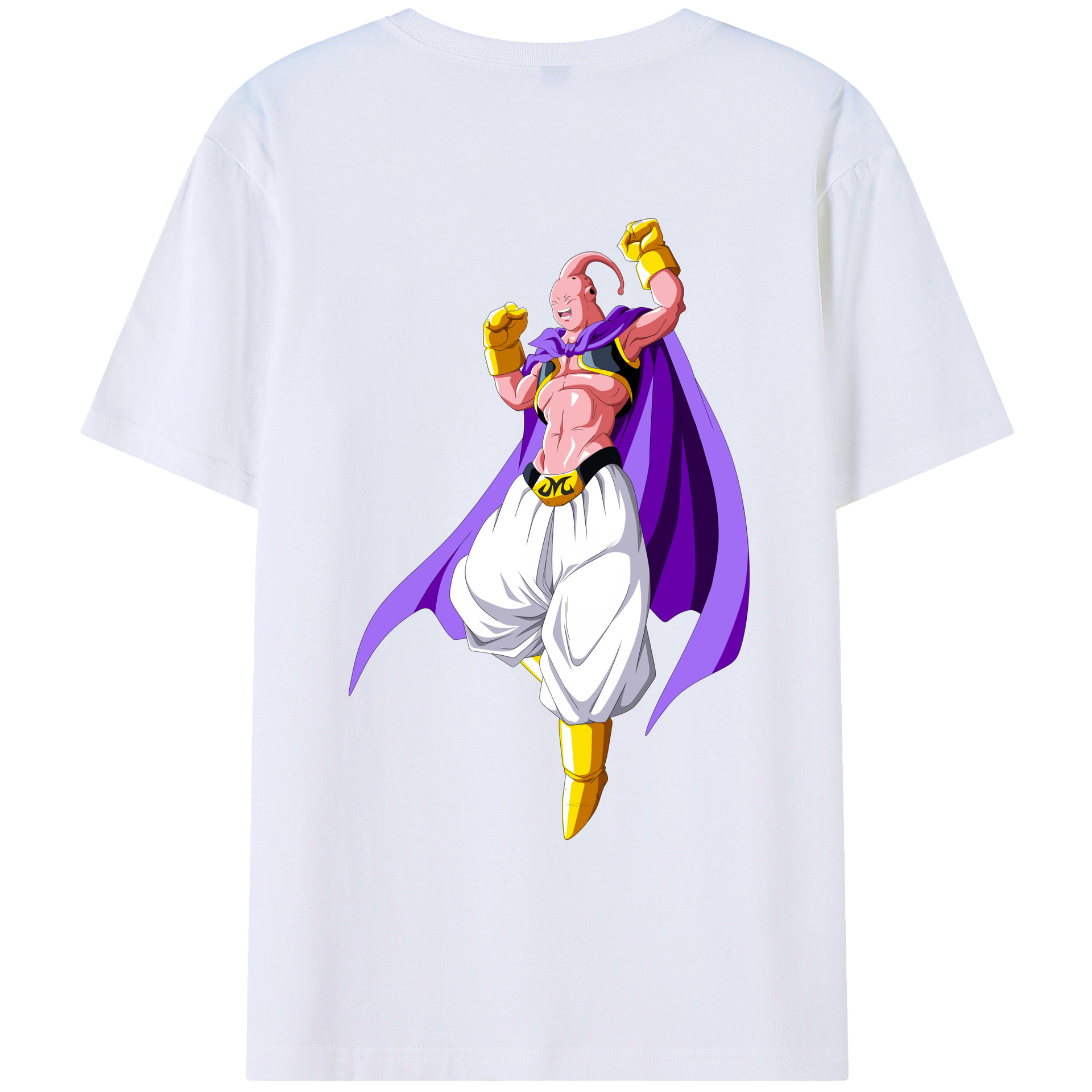 （画像用） ドラゴンボール 魔人ブウ DRAGON BALL Majin Buu レディース半袖Tシャツ(バックプリント)