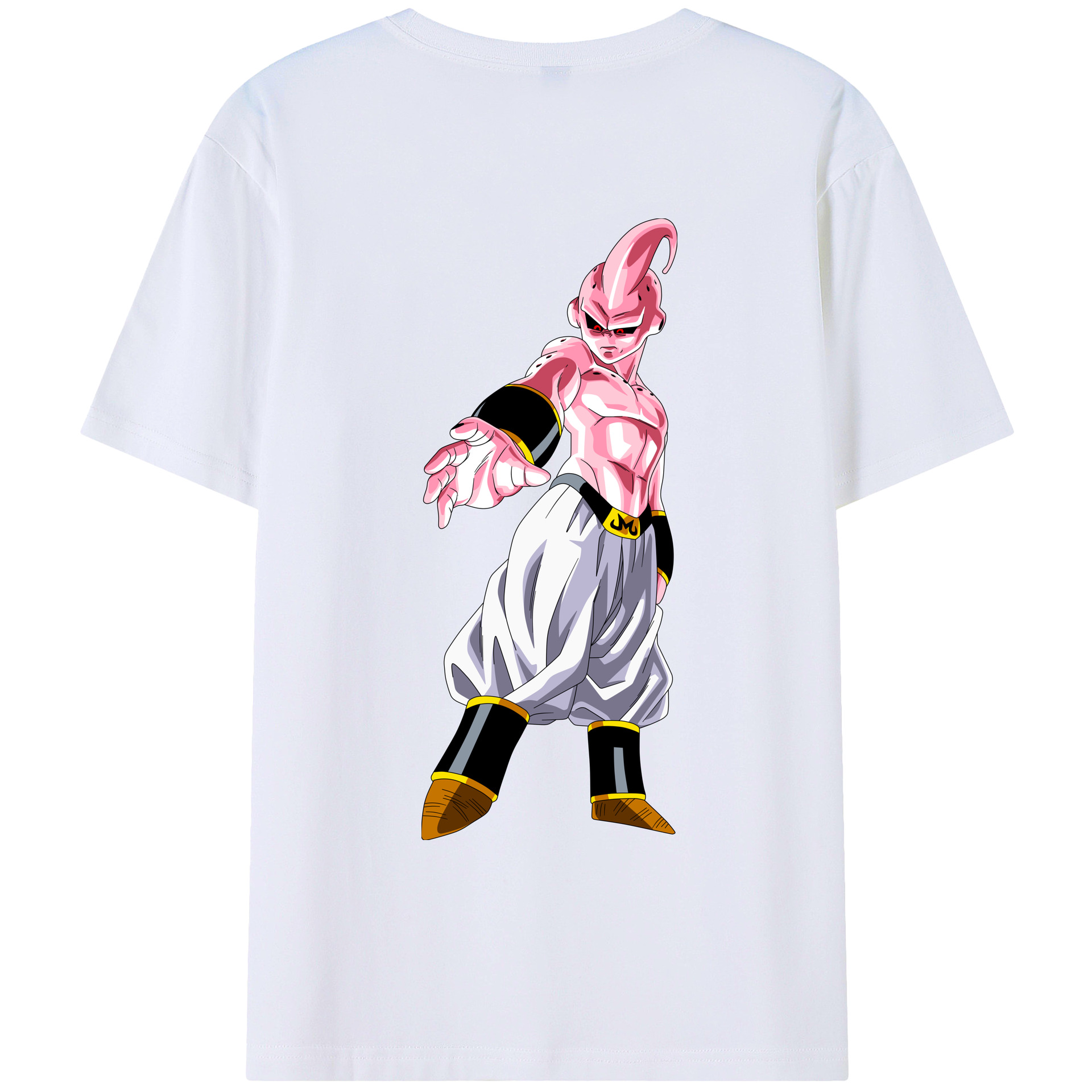 （画像用） ドラゴンボール 魔人ブウ DRAGON BALL Majin Buu レディース半袖Tシャツ(バックプリント)