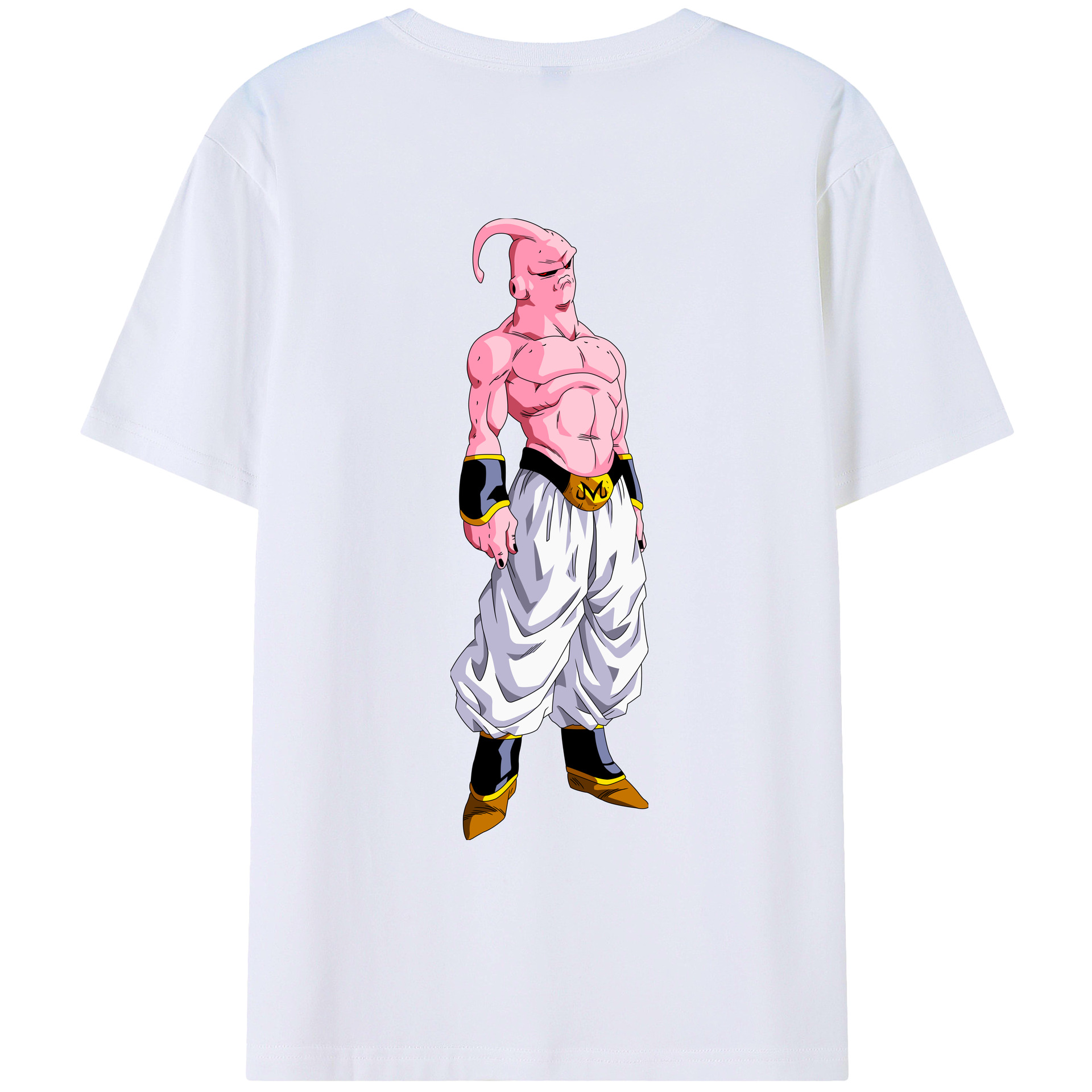 （画像用） ドラゴンボール 魔人ブウ DRAGON BALL Majin Buu レディース半袖Tシャツ(バックプリント)