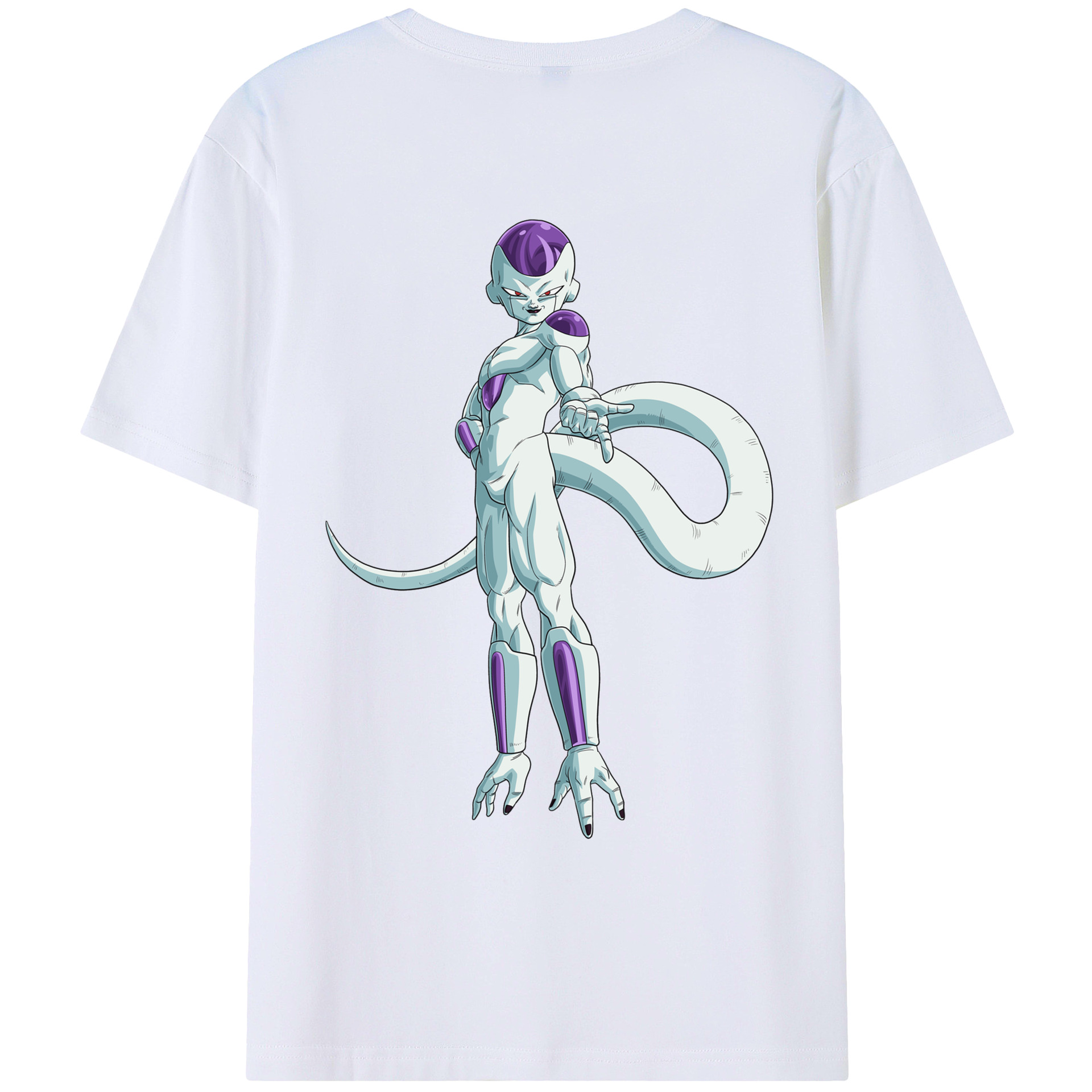 （画像用） ドラゴンボール フリーザ DRAGON BALL Frieza レディース半袖Tシャツ(バックプリント)