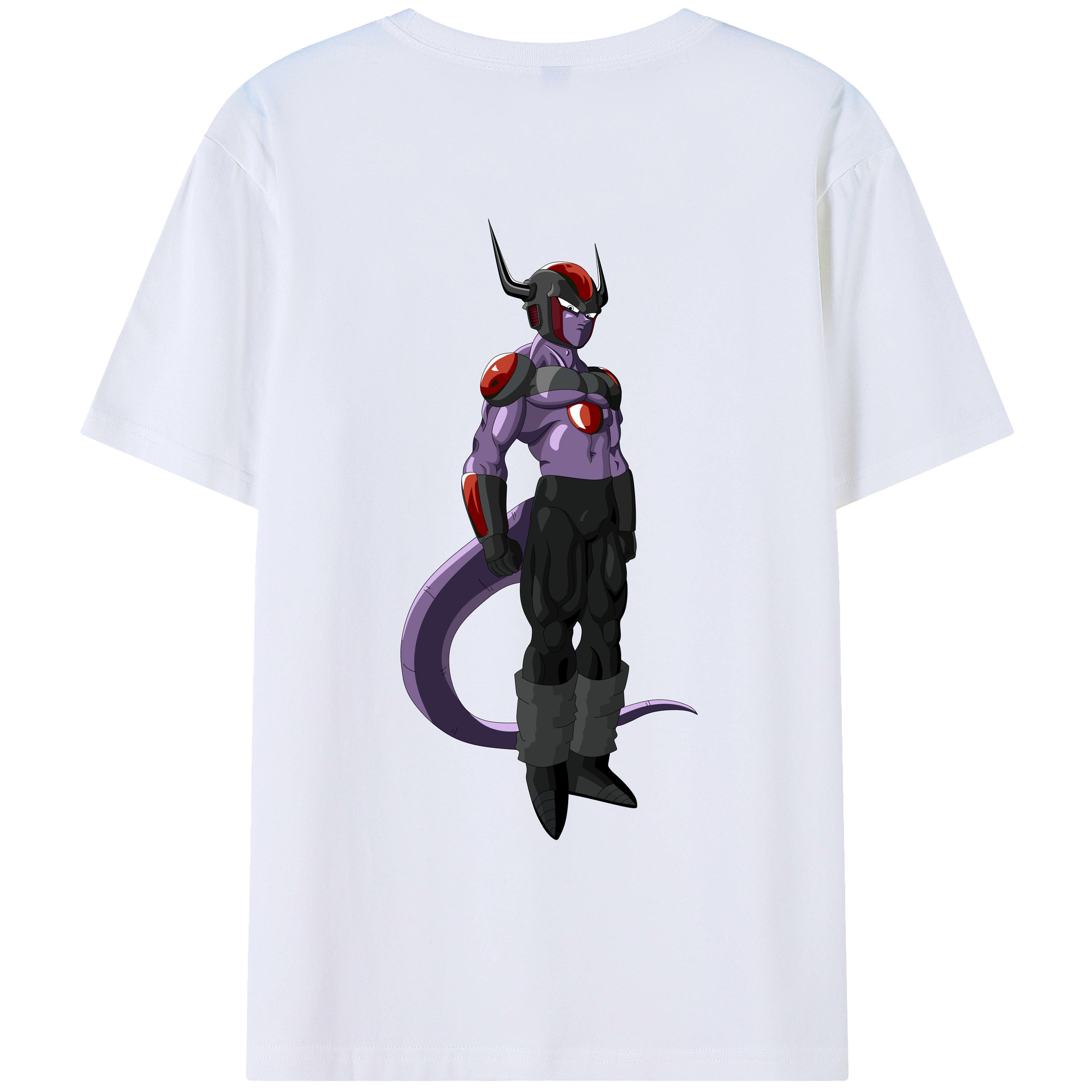 （画像用） ドラゴンボール フリーザ DRAGON BALL Frieza レディース半袖Tシャツ(バックプリント)