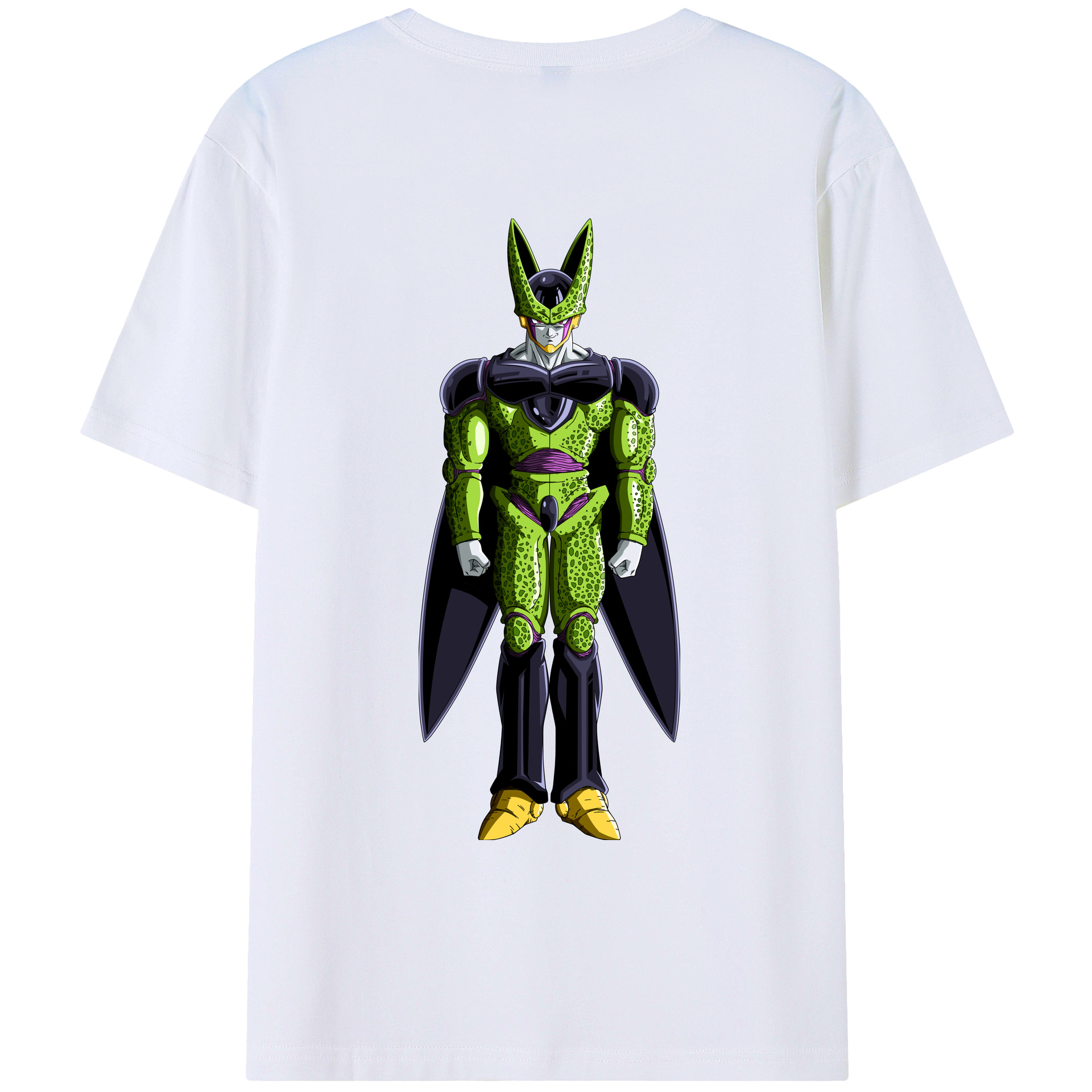 （画像用） ドラゴンボール セル DRAGON BALL Cell レディース半袖Tシャツ(バックプリント)