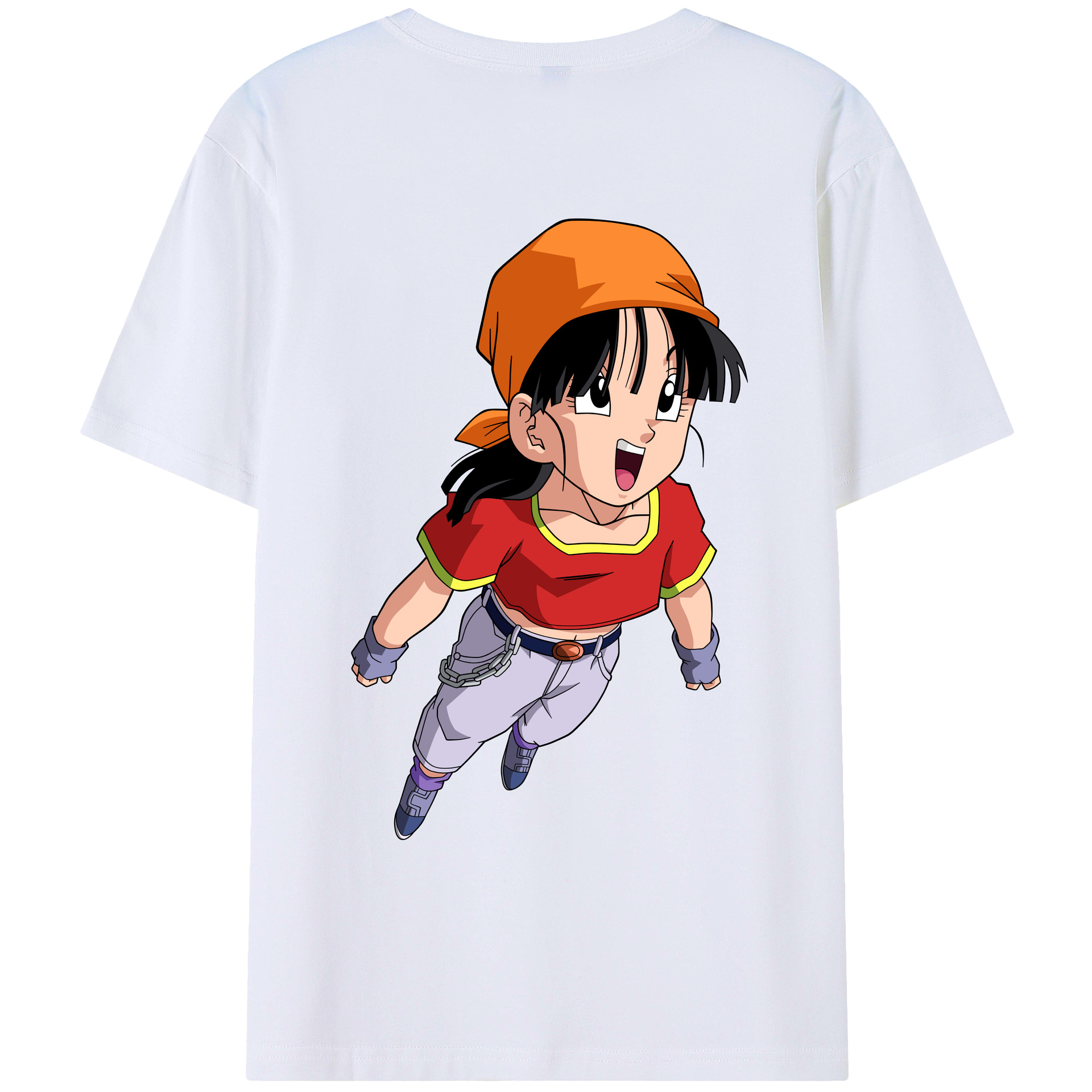 （画像用） ドラゴンボール パン DRAGON BALL Pan レディース半袖Tシャツ(バックプリント)