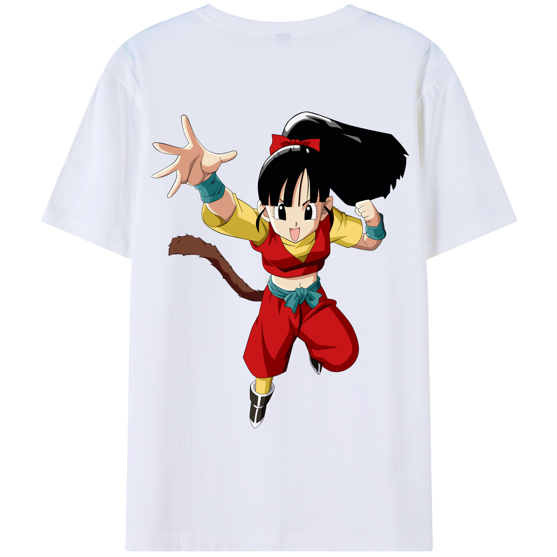 （画像用） ドラゴンボール パン DRAGON BALL Pan レディース半袖Tシャツ(バックプリント)