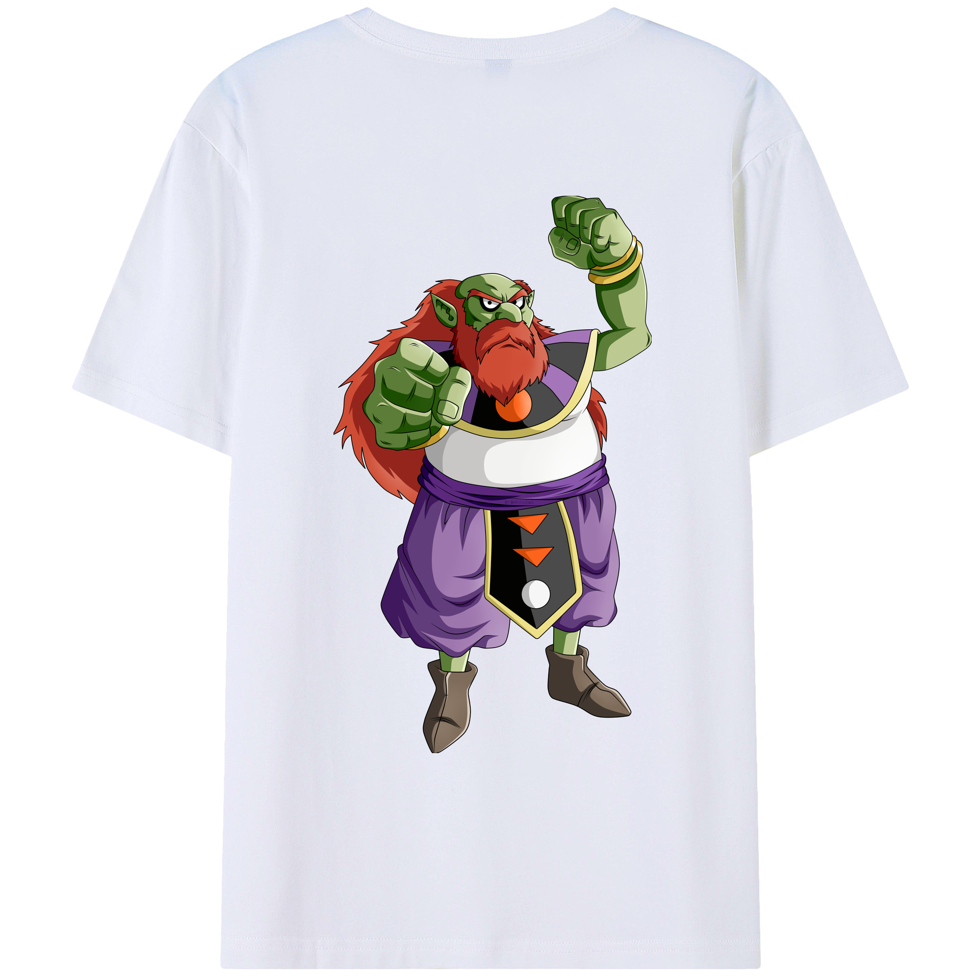 （画像用） ドラゴンボール DRAGON BALL レディース半袖Tシャツ(バックプリント)