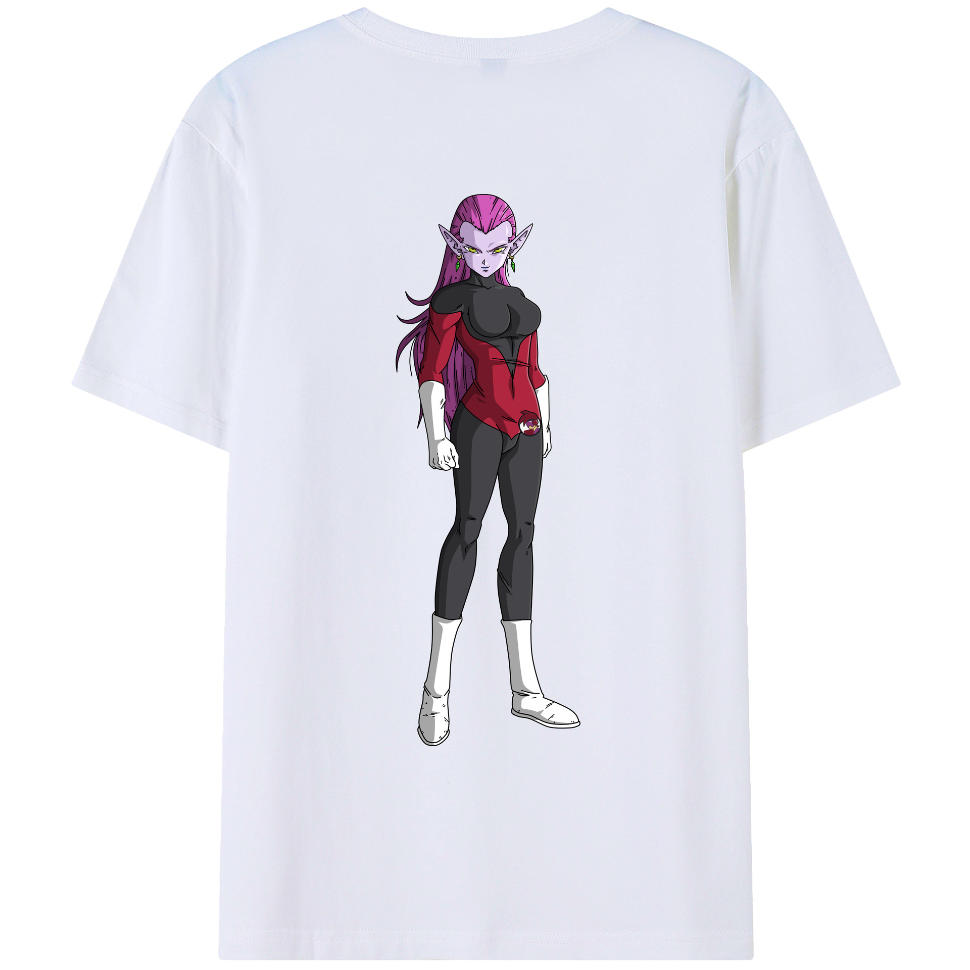 （画像用） ドラゴンボール DRAGON BALL レディース半袖Tシャツ(バックプリント)