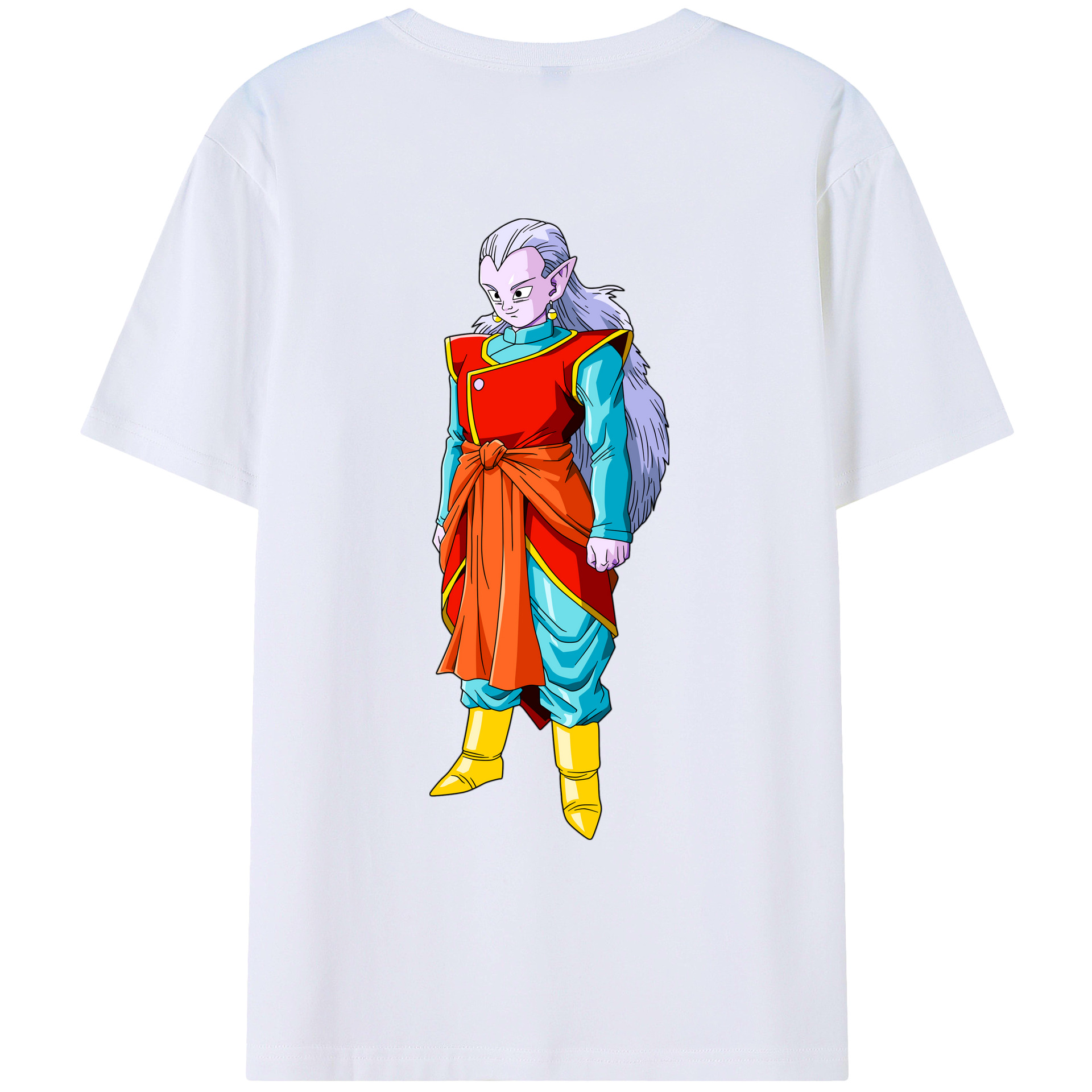（画像用） ドラゴンボール DRAGON BALL レディース半袖Tシャツ(バックプリント)