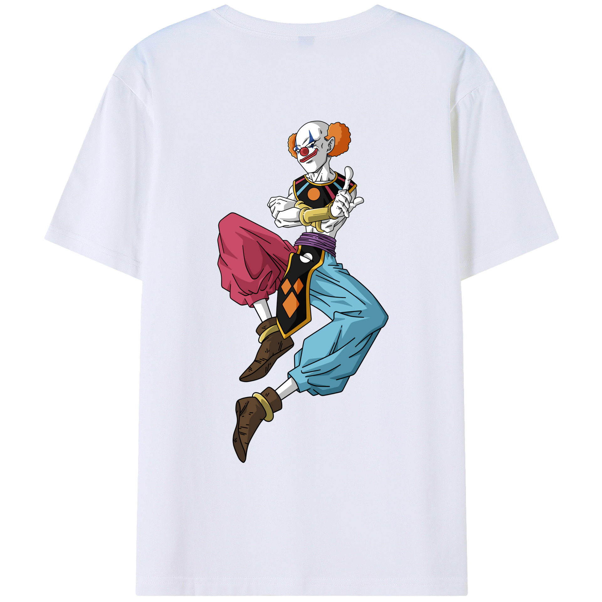 （画像用） ドラゴンボール DRAGON BALL レディース半袖Tシャツ(バックプリント)