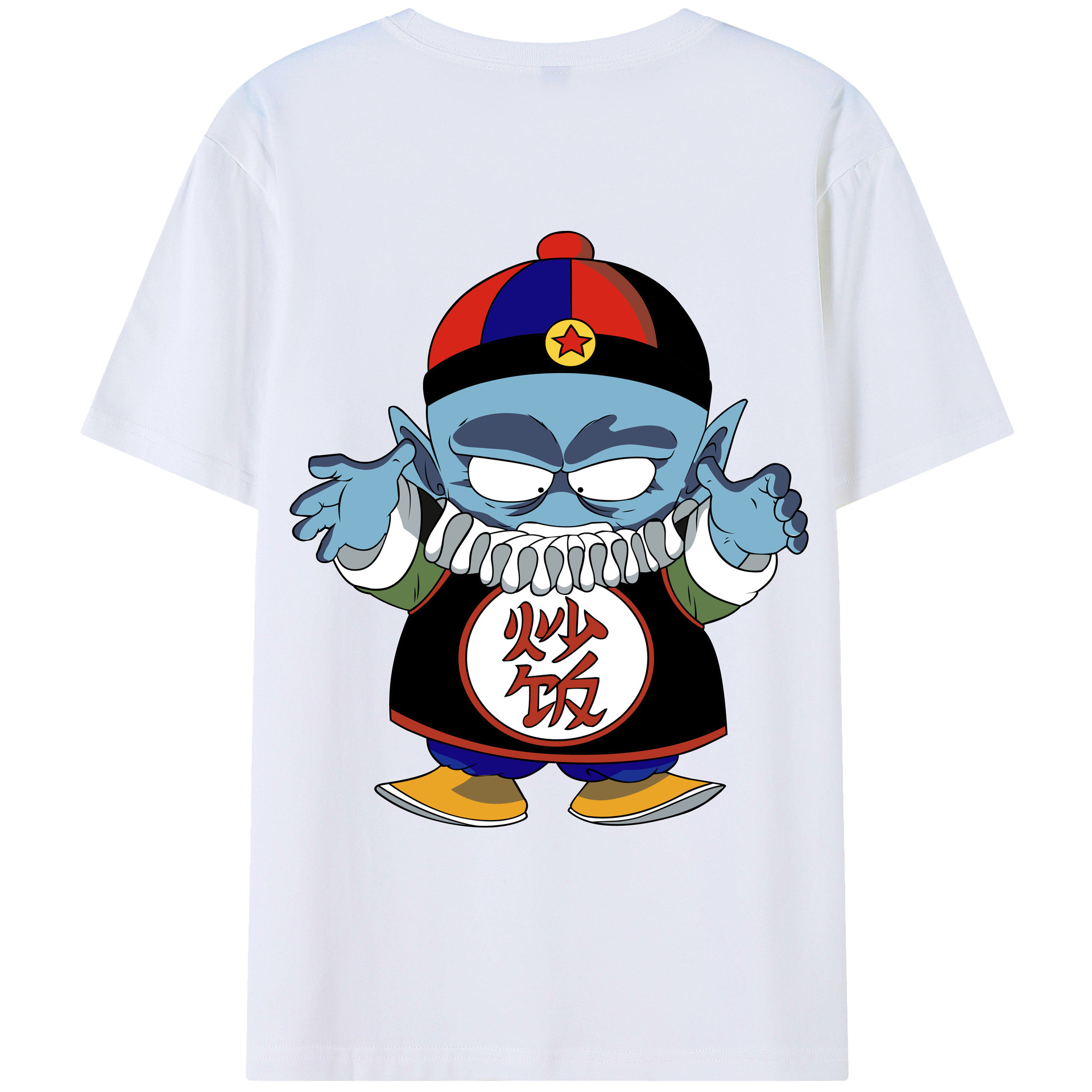 （画像用） ドラゴンボール DRAGON BALL レディース半袖Tシャツ(バックプリント)