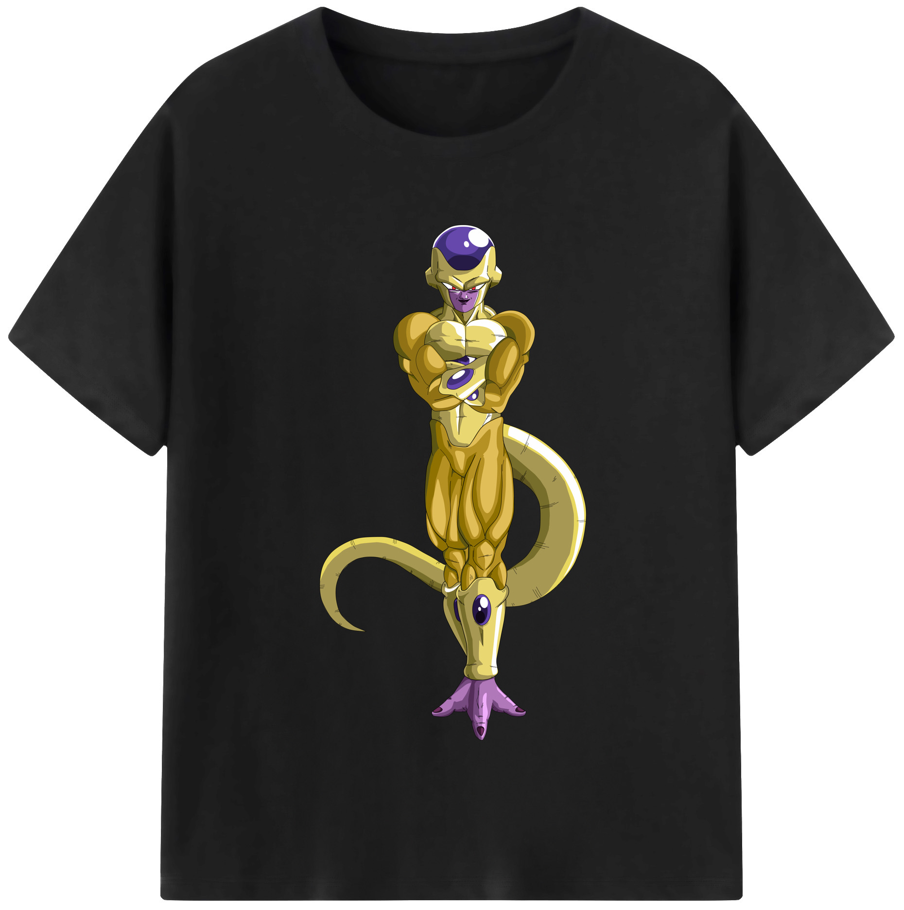 （画像用） ドラゴンボール フリーザ DRAGON BALL Frieza レディースカジュアルプリントTシャツ（綿100％）