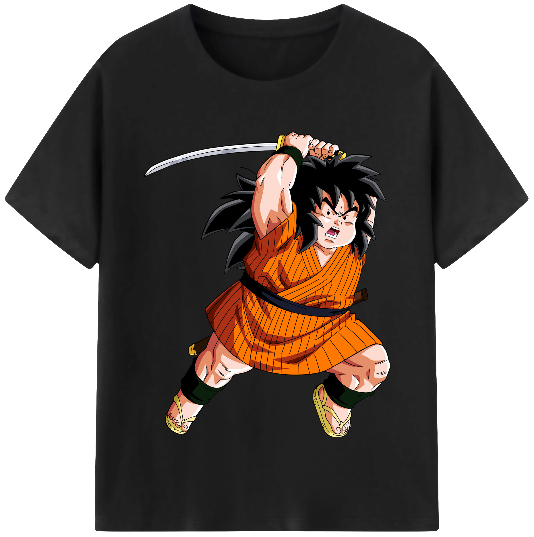 （画像用） ドラゴンボール やじろべえ DRAGON BALL Yajirobe レディースカジュアルプリントTシャツ（綿100％）