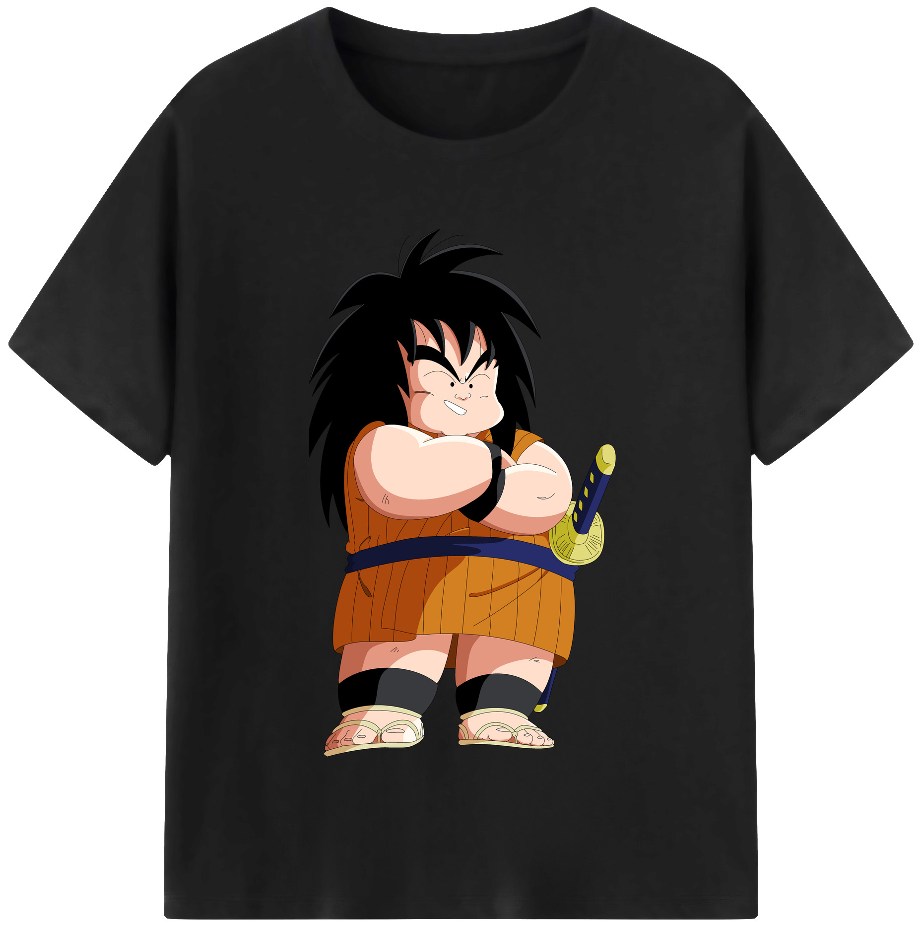 （画像用） ドラゴンボール やじろべえ DRAGON BALL Yajirobe レディースカジュアルプリントTシャツ（綿100％）