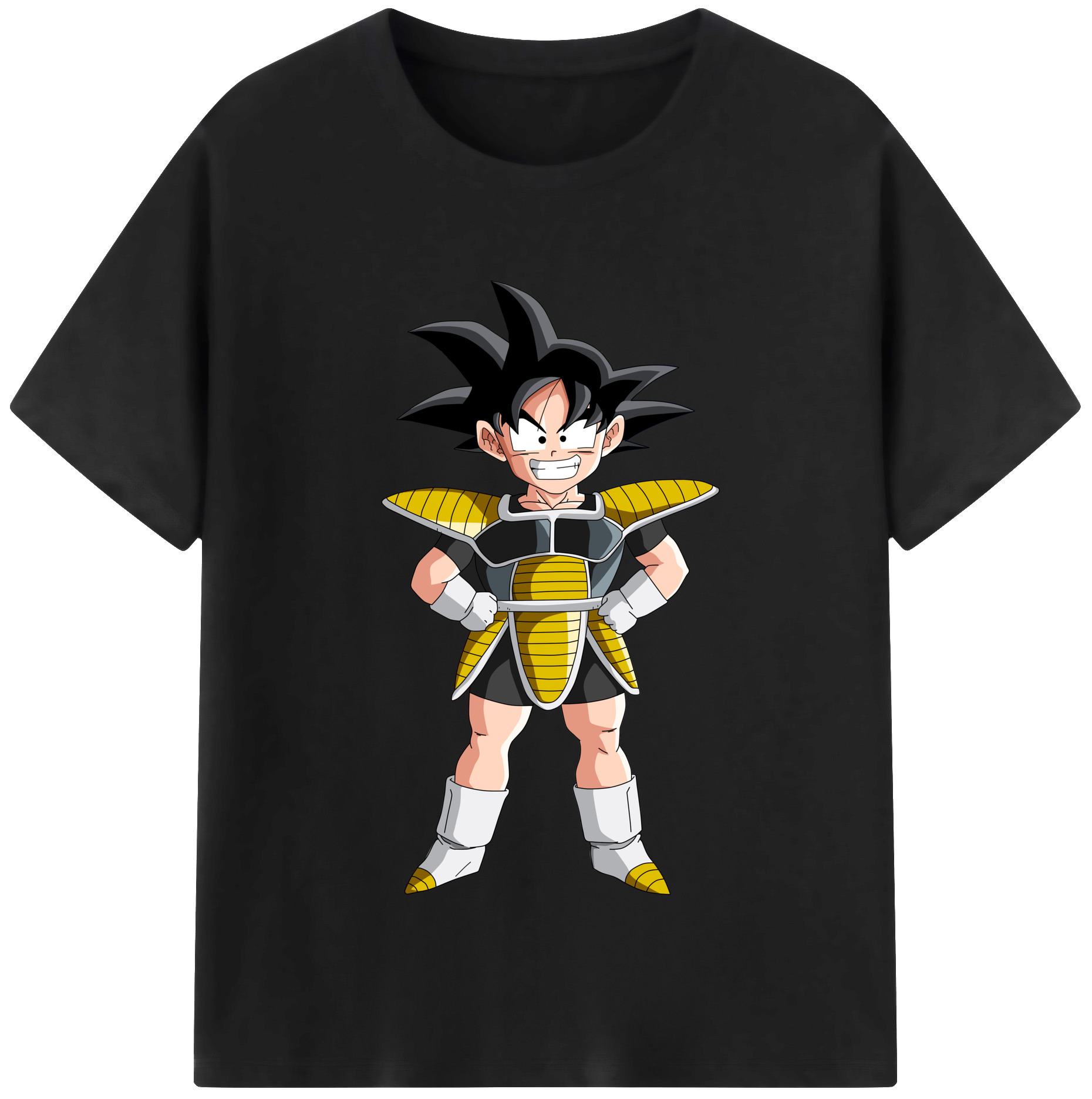 （画像用） ドラゴンボール 孫悟空（そん ごくう）Son Goku カカロット DRAGON BALL Kakarotto レディースカジュアルプリントTシャツ（綿100％）