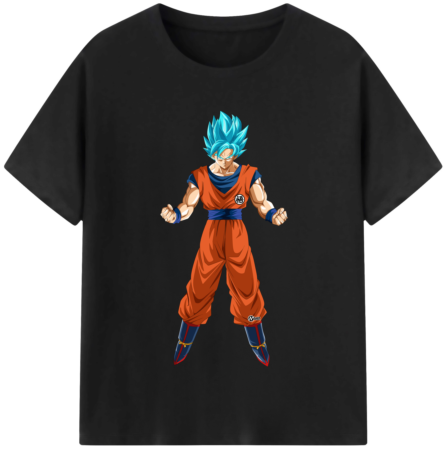 （画像用） ドラゴンボール 孫悟空（そん ごくう）Son Goku カカロット DRAGON BALL Kakarotto レディースカジュアルプリントTシャツ（綿100％）