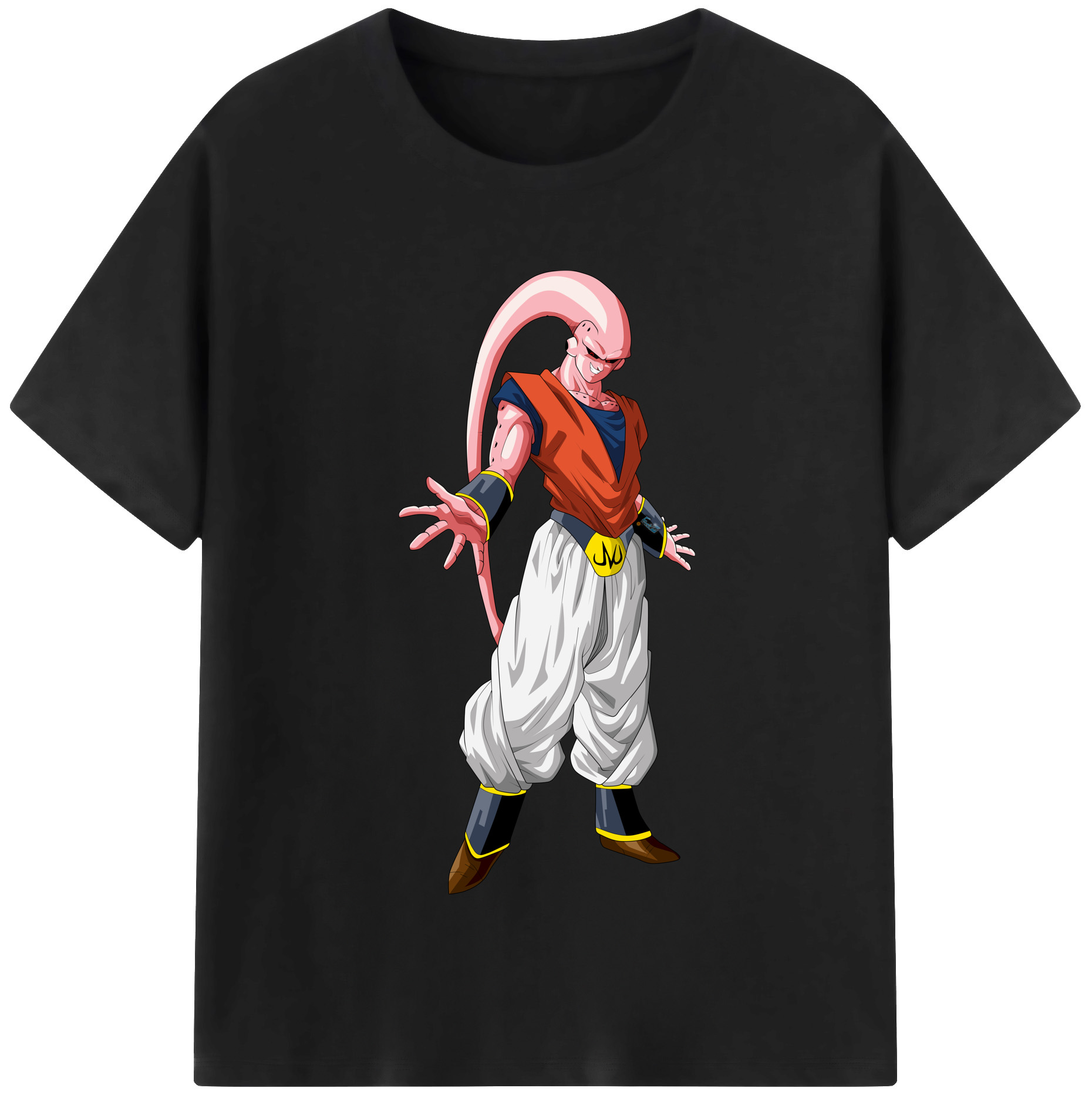 （画像用） ドラゴンボール 魔人ブウ DRAGON BALL Majin Buu レディースカジュアルプリントTシャツ（綿100％）