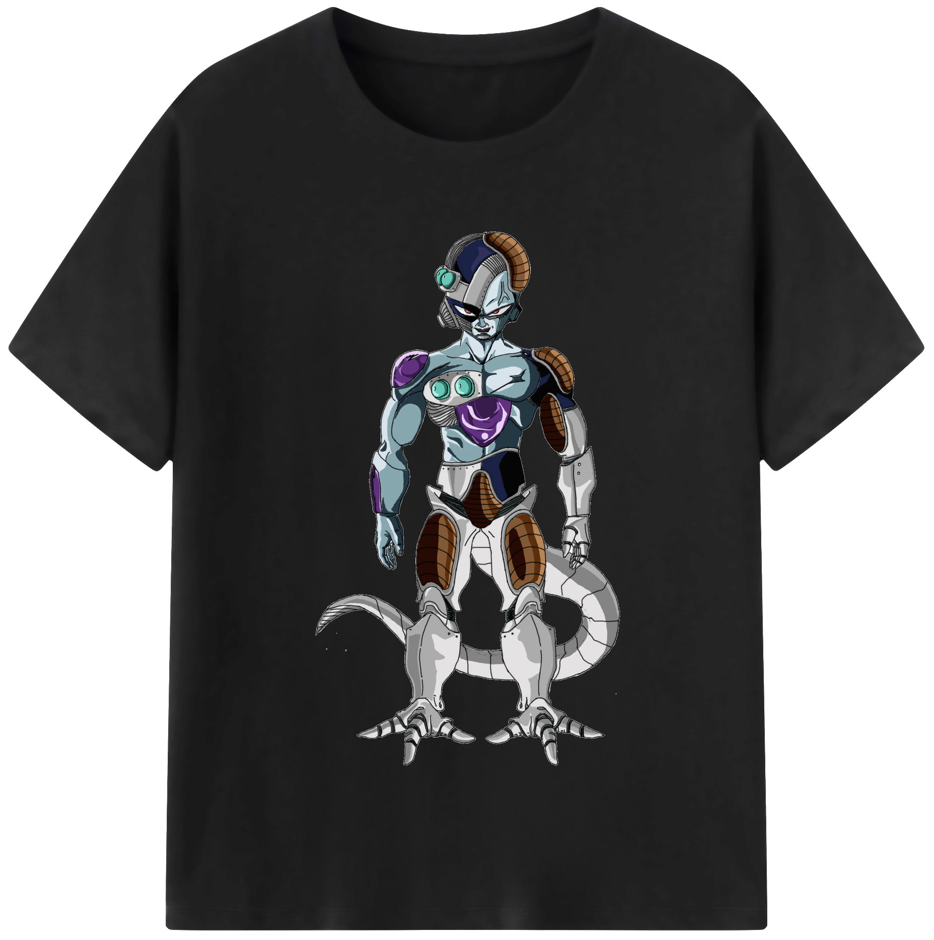 （画像用） ドラゴンボール クウラ DRAGON BALL Cooler Coora レディースカジュアルプリントTシャツ（綿100％）