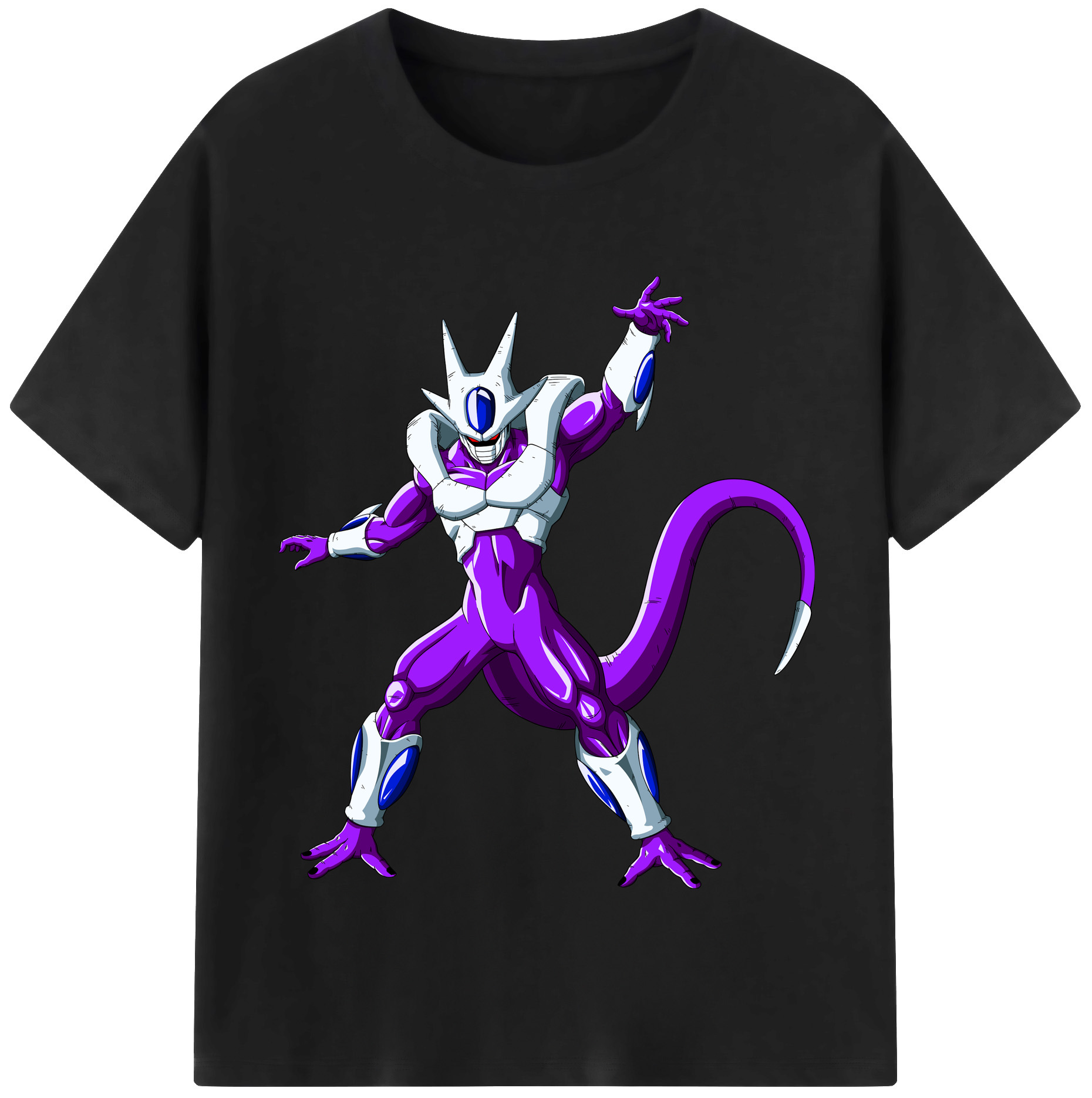（画像用） ドラゴンボール クウラ DRAGON BALL Cooler Coora レディースカジュアルプリントTシャツ（綿100％）