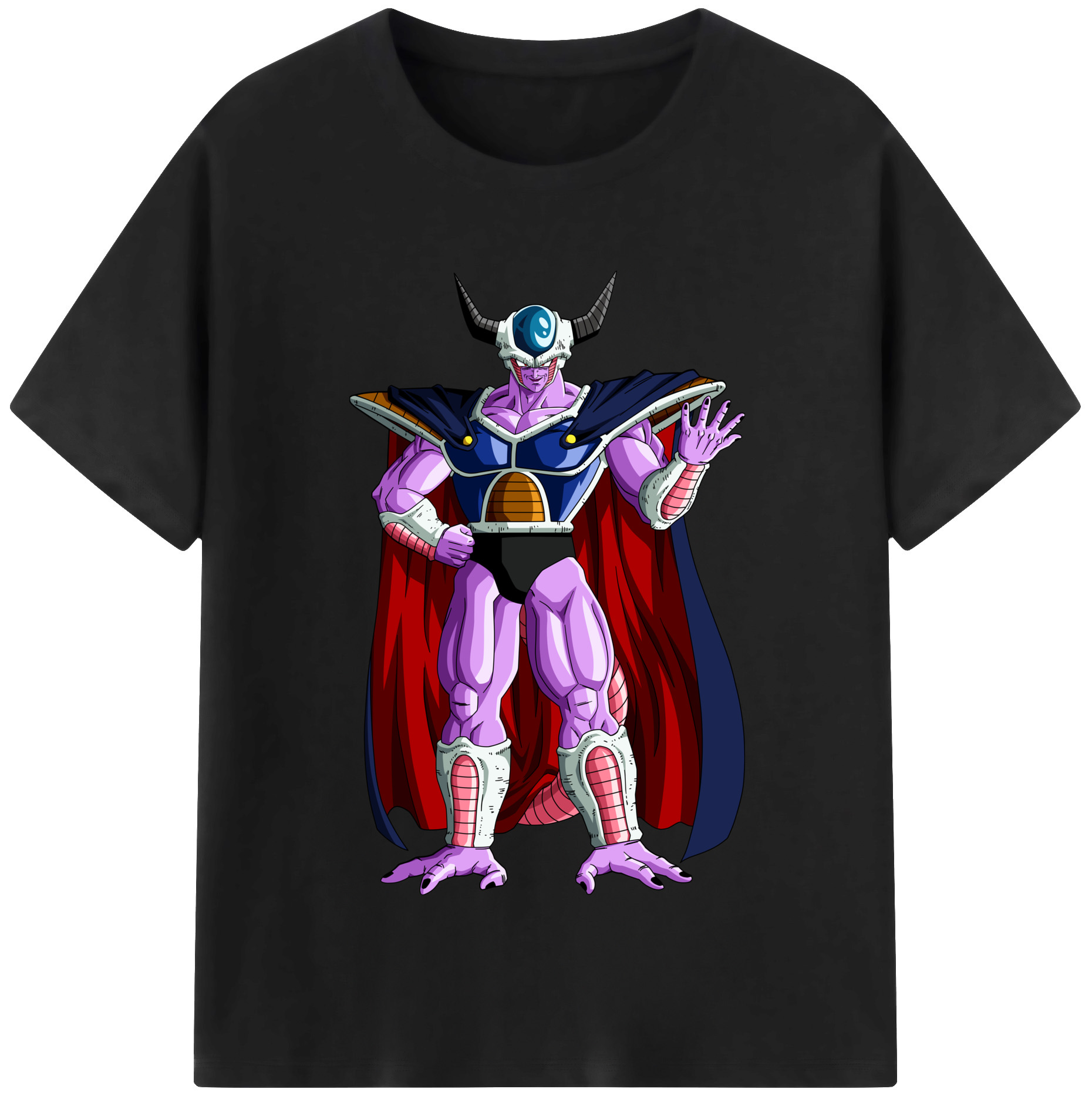（画像用） ドラゴンボール コルド大王 DRAGON BALL King Cold レディースカジュアルプリントTシャツ（綿100％）