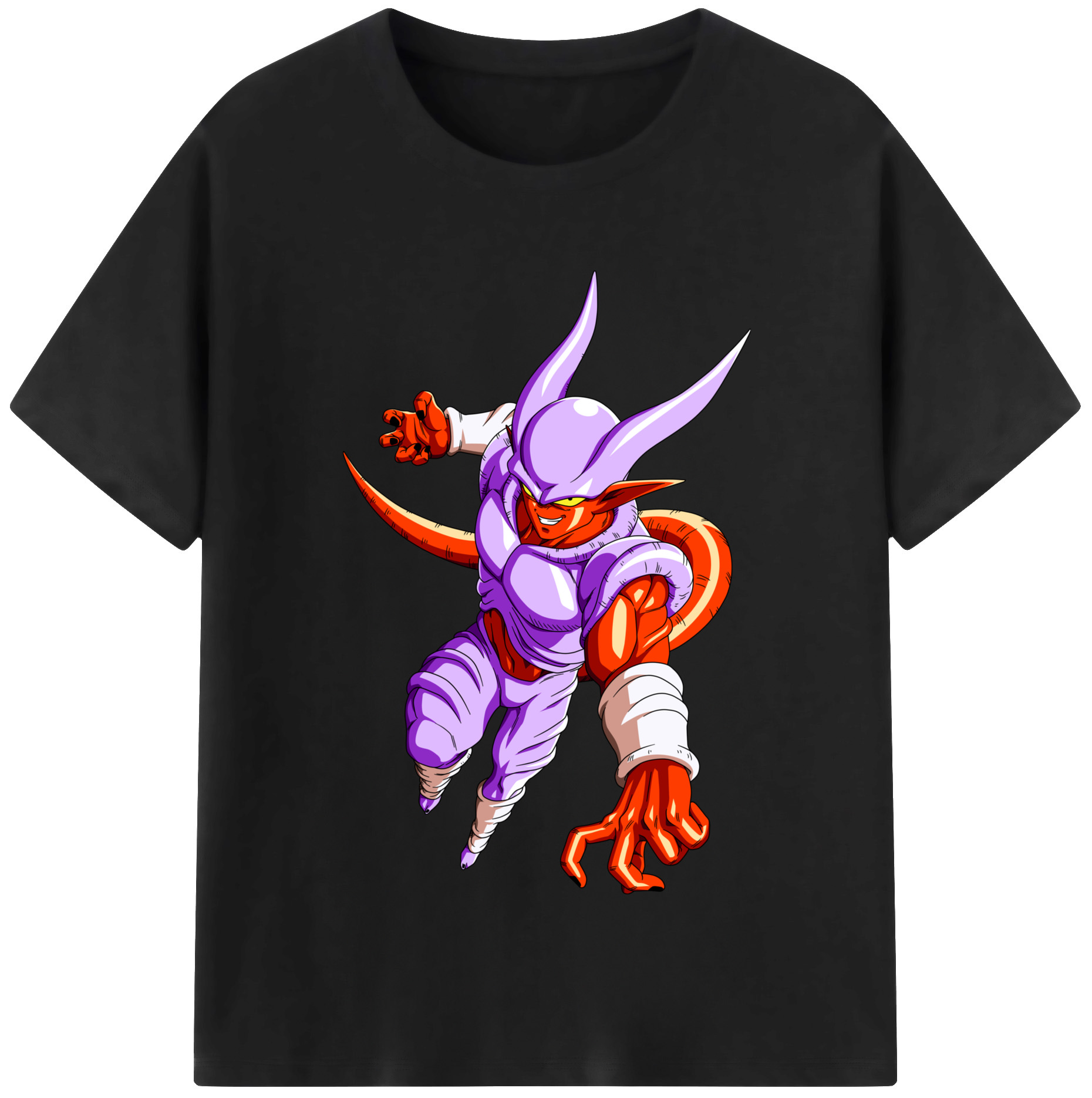 （画像用） ドラゴンボール ジャネンバ DRAGON BALL Janemba レディースカジュアルプリントTシャツ（綿100％）