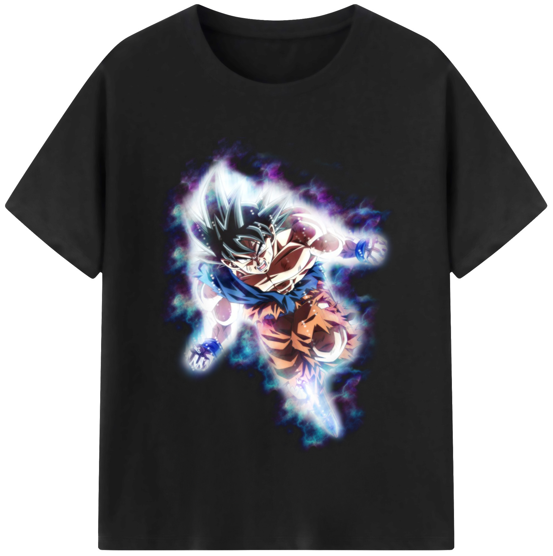 （画像用） ドラゴンボール 孫悟空（そん ごくう）Son Goku カカロット DRAGON BALL Kakarotto レディースカジュアルプリントTシャツ（綿100％）