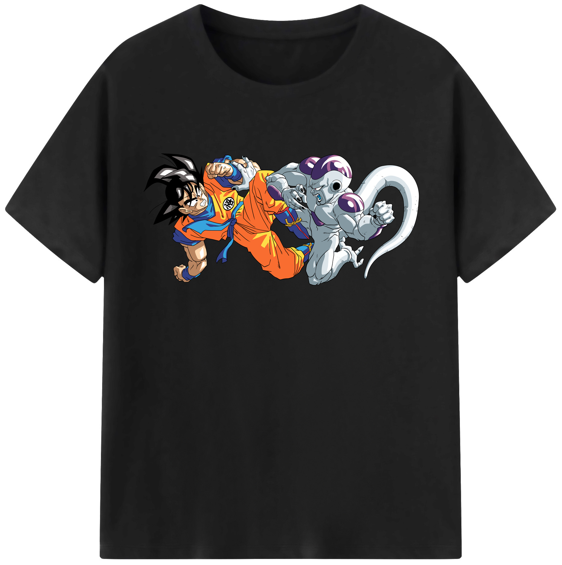 （画像用） ドラゴンボール 孫悟空（そん ごくう）Son Goku カカロット DRAGON BALL Kakarotto レディースカジュアルプリントTシャツ（綿100％）