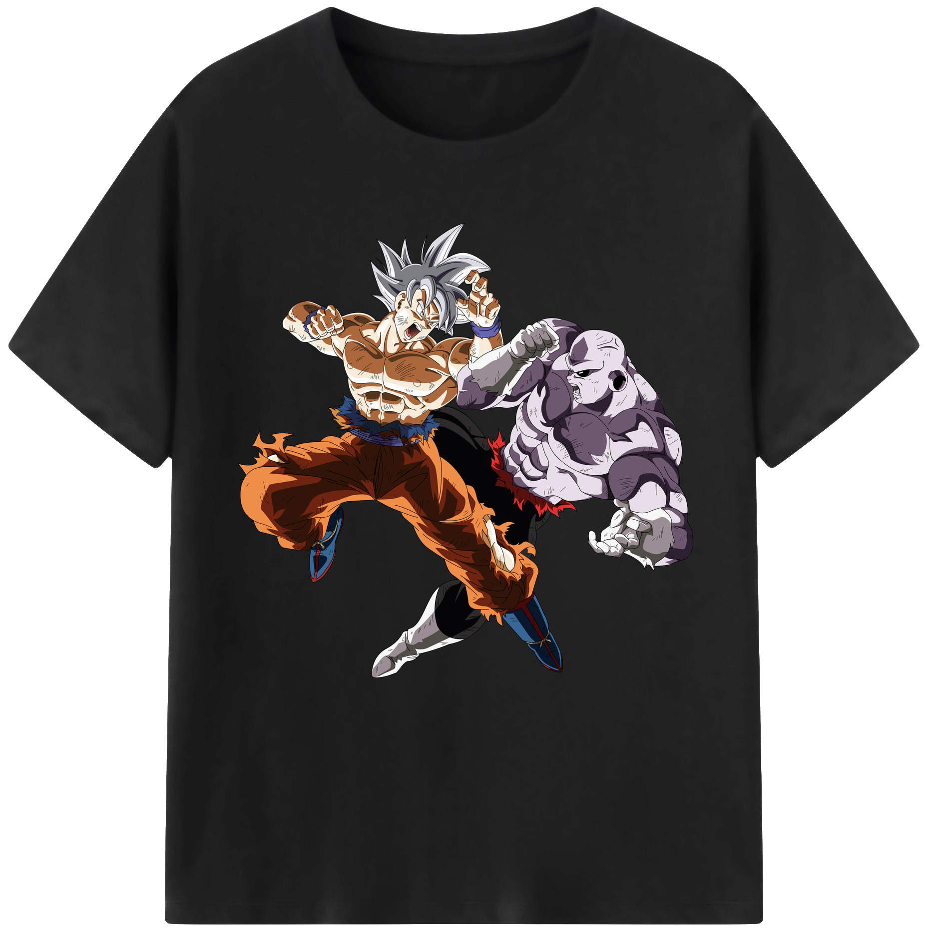 （画像用） ドラゴンボール 孫悟空（そん ごくう）Son Goku カカロット DRAGON BALL Kakarotto レディースカジュアルプリントTシャツ（綿100％）